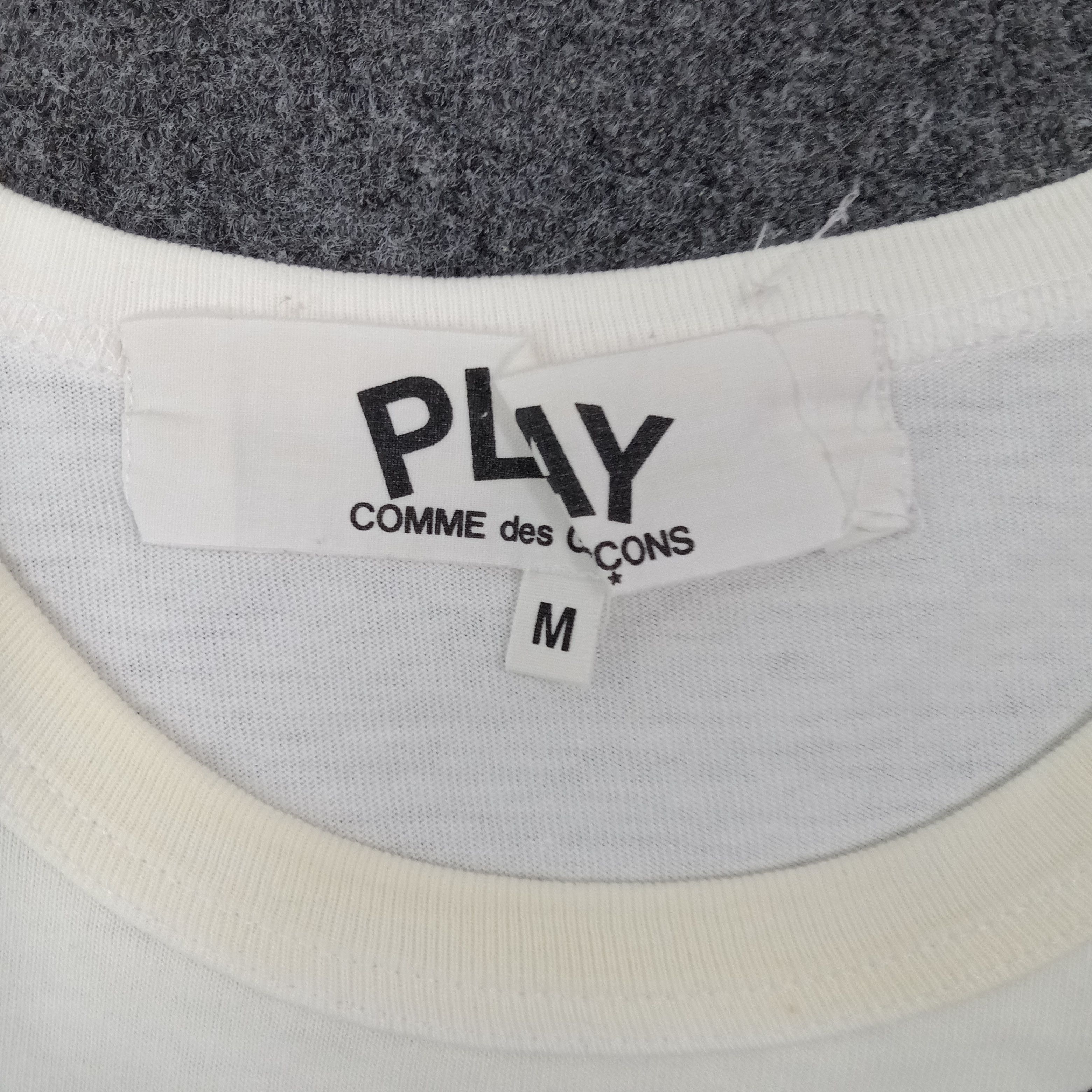Comme des Garcons PLAY Comme des Garçons PLAY Japanese Designer Tshirt C267N31 Size US M / EU 48-50 / 2 - 3 Thumbnail