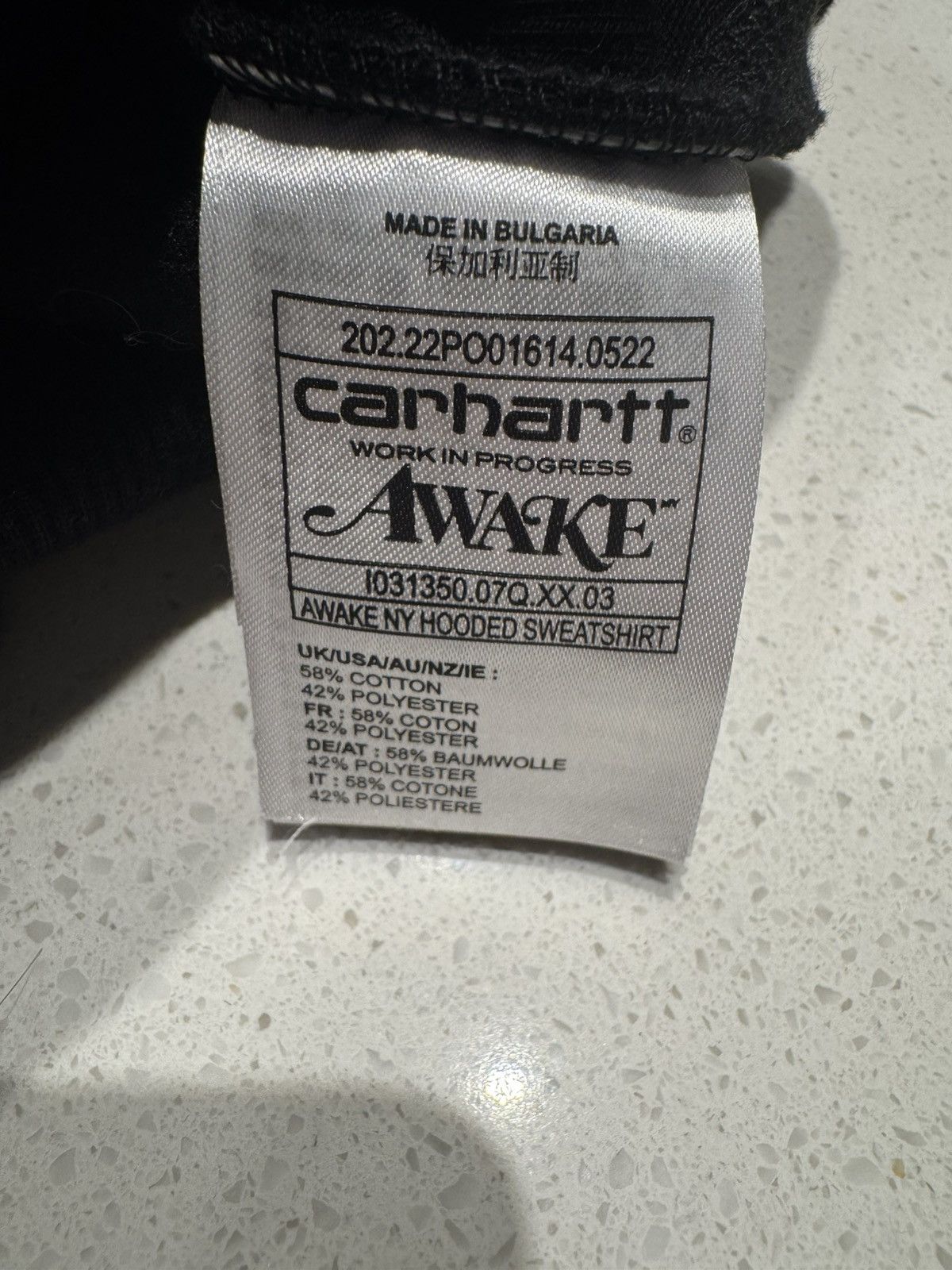 Awake NY × Carhartt Carhartt x Awake NY Hoodie Size US M / EU 48-50 / 2 - 5 Thumbnail