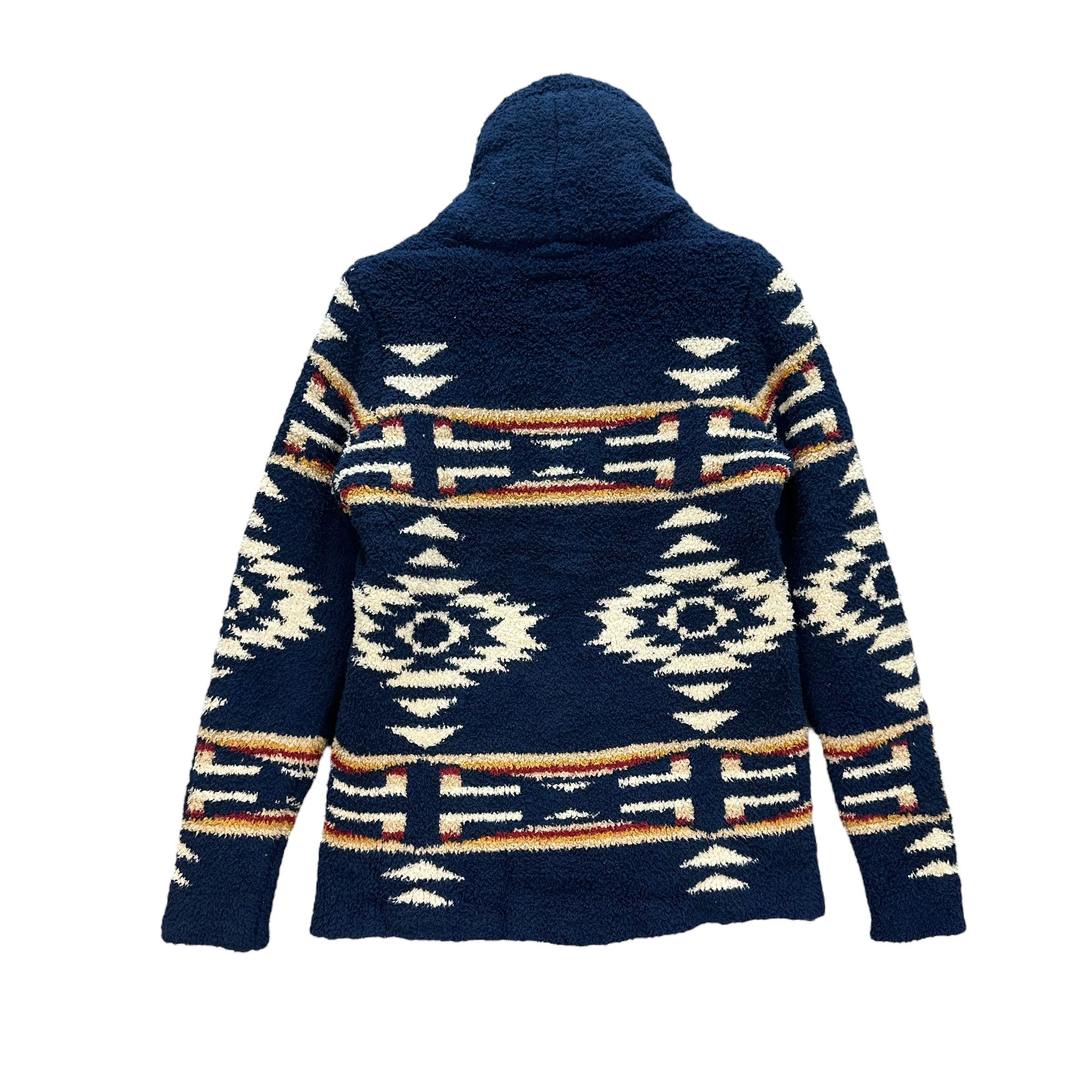 Japanese Brand ANTIBALLISTIC NAVAJO FULLPRINT FLEECE JACKET #8967-43 Size US M / EU 48-50 / 2 - 10 Thumbnail