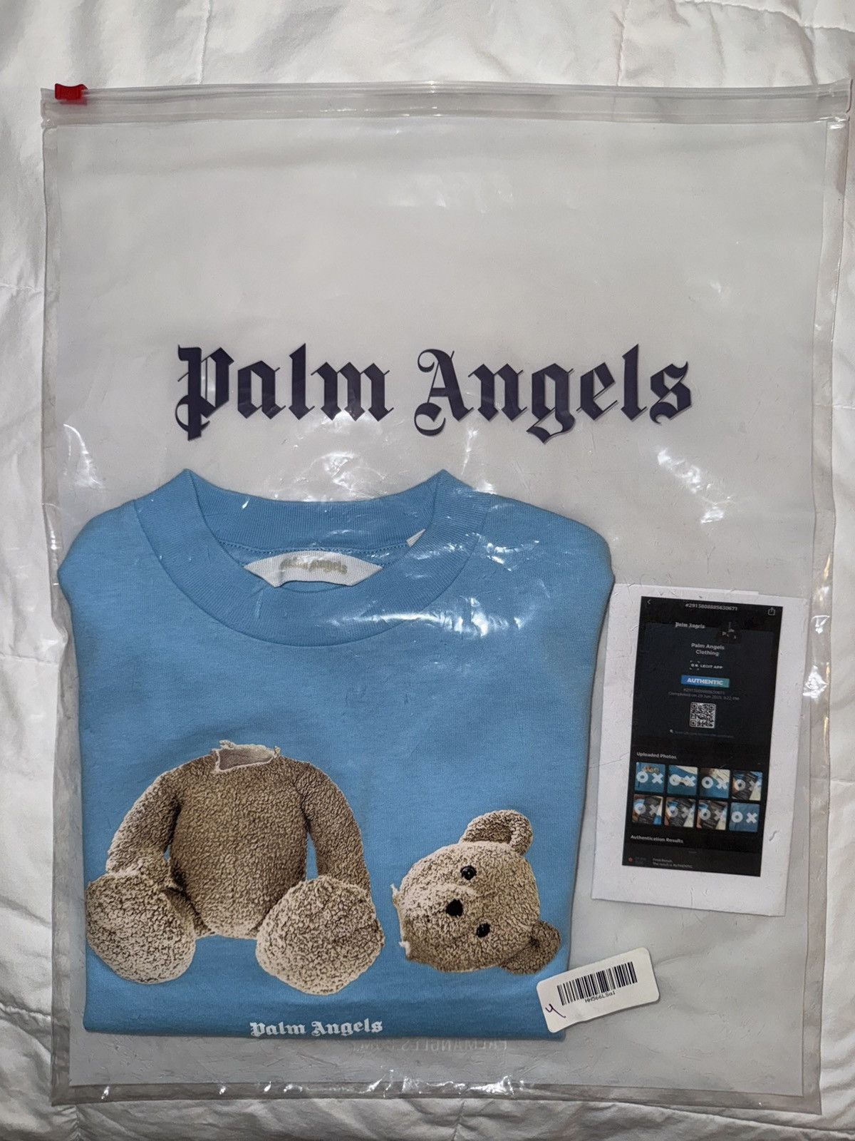 Palm Angels Palm Angels Youth 4 “Broken Teddy Bear” L/S T-Shirt Tee kill Size US XXS / EU 40 - 13 Thumbnail