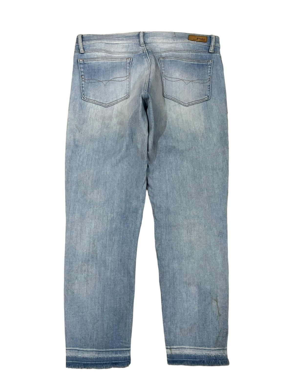 Polo Ralph Lauren Polo Ralph Lauren Unisex Distressed Slim Tapered Jeans Size US 34 / EU 50 - 5 Thumbnail