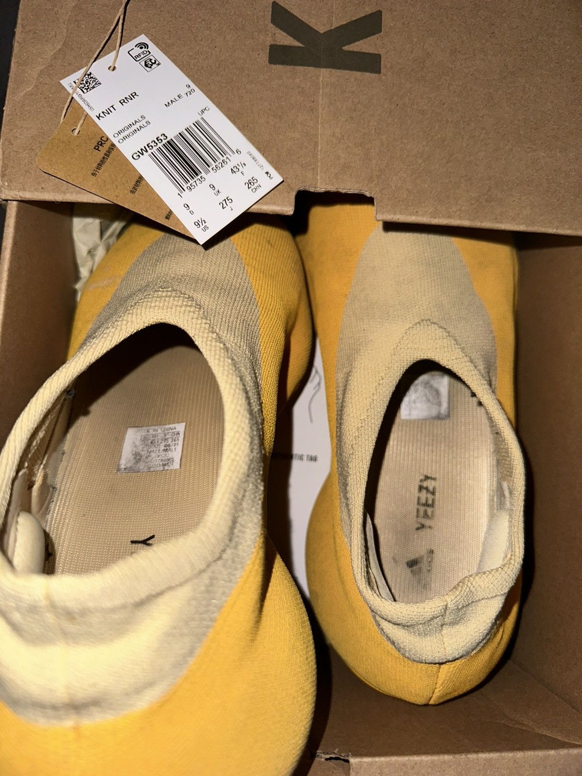 Yeezy Knit Rnr Size US 9.5 / EU 42-43 - 6 Thumbnail