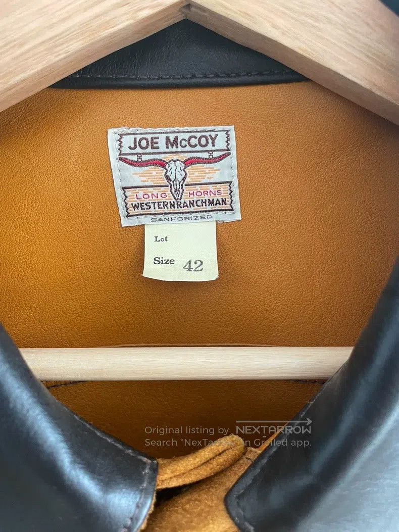 The Real McCoy's The Real McCoys Cowhide fleece western jacket Size US XL / EU 56 / 4 - 2 Thumbnail