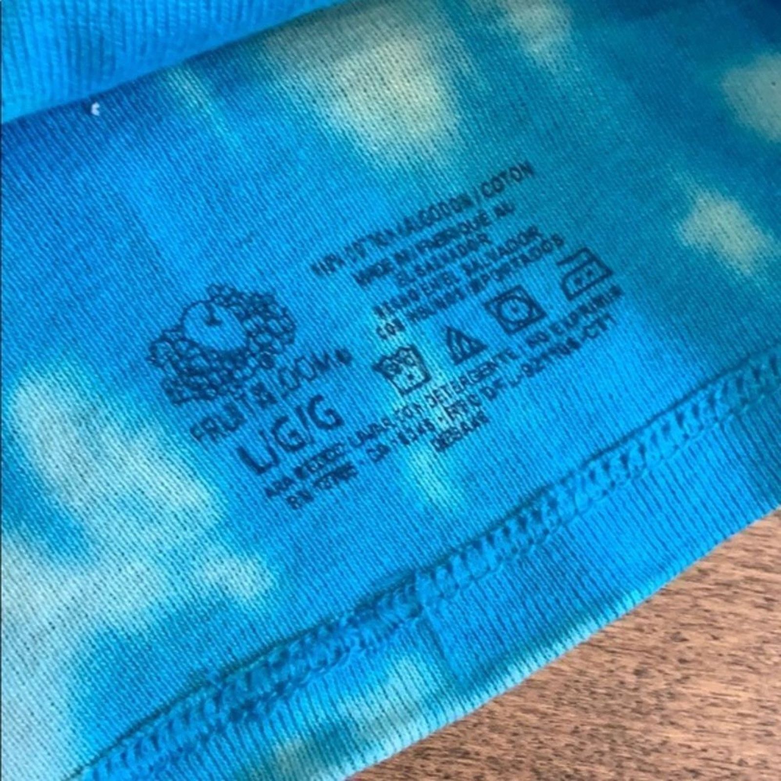 Other Dyes by MacKay Blue Tie-Dye Tank Top Cami | Sz YL Size XS / US 0-2 / IT 36-38 - 4 Thumbnail