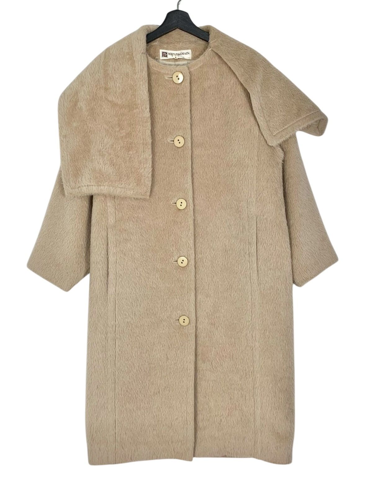 Balmain Miss Balmain Pierre Balmain French Designer Luxury LongCoat Size M / US 6-8 / IT 42-44 - 2 Thumbnail