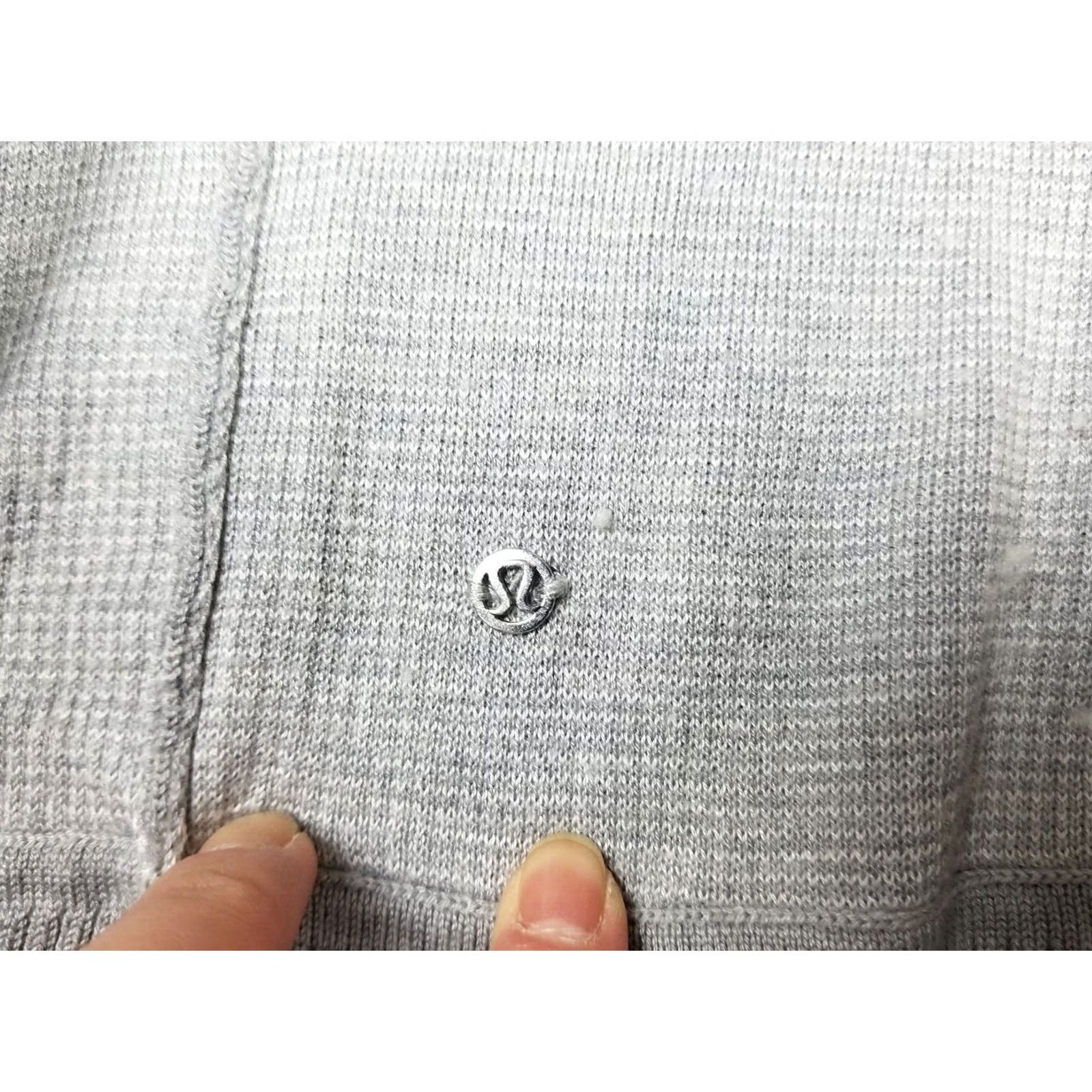 Lululemon VINTAGE Lululemon CARDIGAN Gray Womens 10 Long Open Front Wrap Yoga Blend Coat Style Overcoat Womens Size L / US 10 / IT 46 - 6 Thumbnail