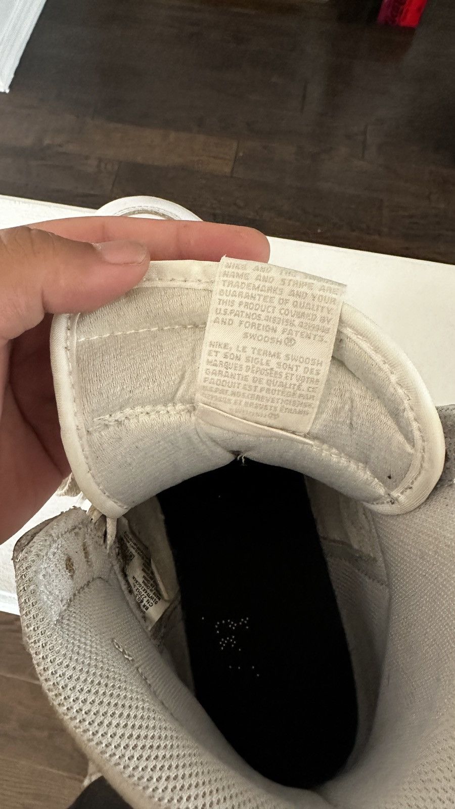 Jordan Brand × Nike Jordan 1 Neutral Grey 1985 Cut Size US 9 / EU 42 - 5 Thumbnail