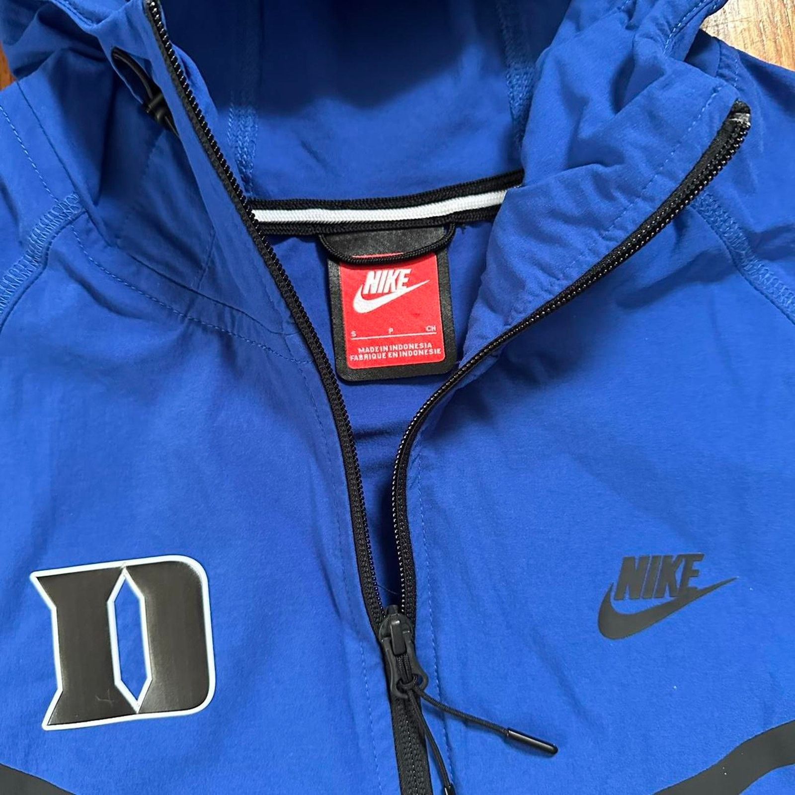 NCAA × Nike Nike Tech Duke Blue Devils Windbreaker Full Zip Hooded S Size US S / EU 44-46 / 1 - 2 Thumbnail