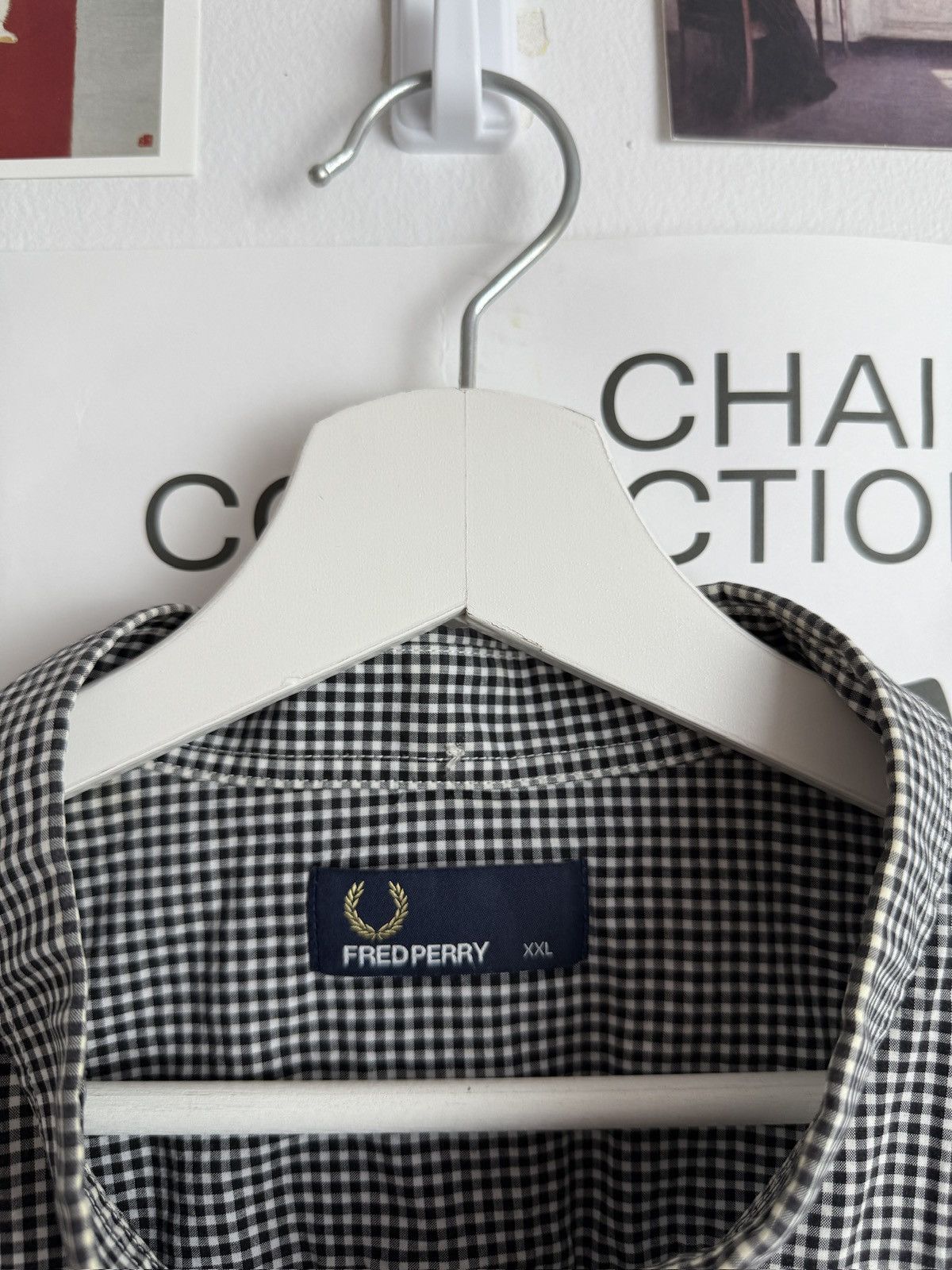 Designer × Fred Perry × Vintage Vintage Fred Perry checked boxy shirt XXL designer luxury y2k Size US XXL / EU 58 / 5 - 5 Thumbnail