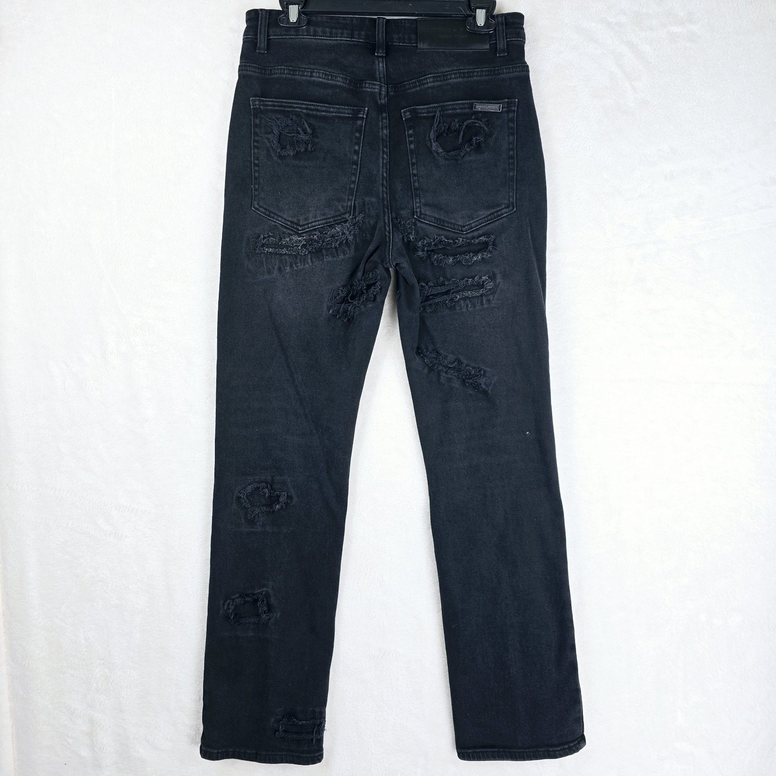Homme + Femme La Homme Femme Jeans 32 Black Distressed 30x31 Streetwear Size US 30 / EU 46 - 8 Thumbnail