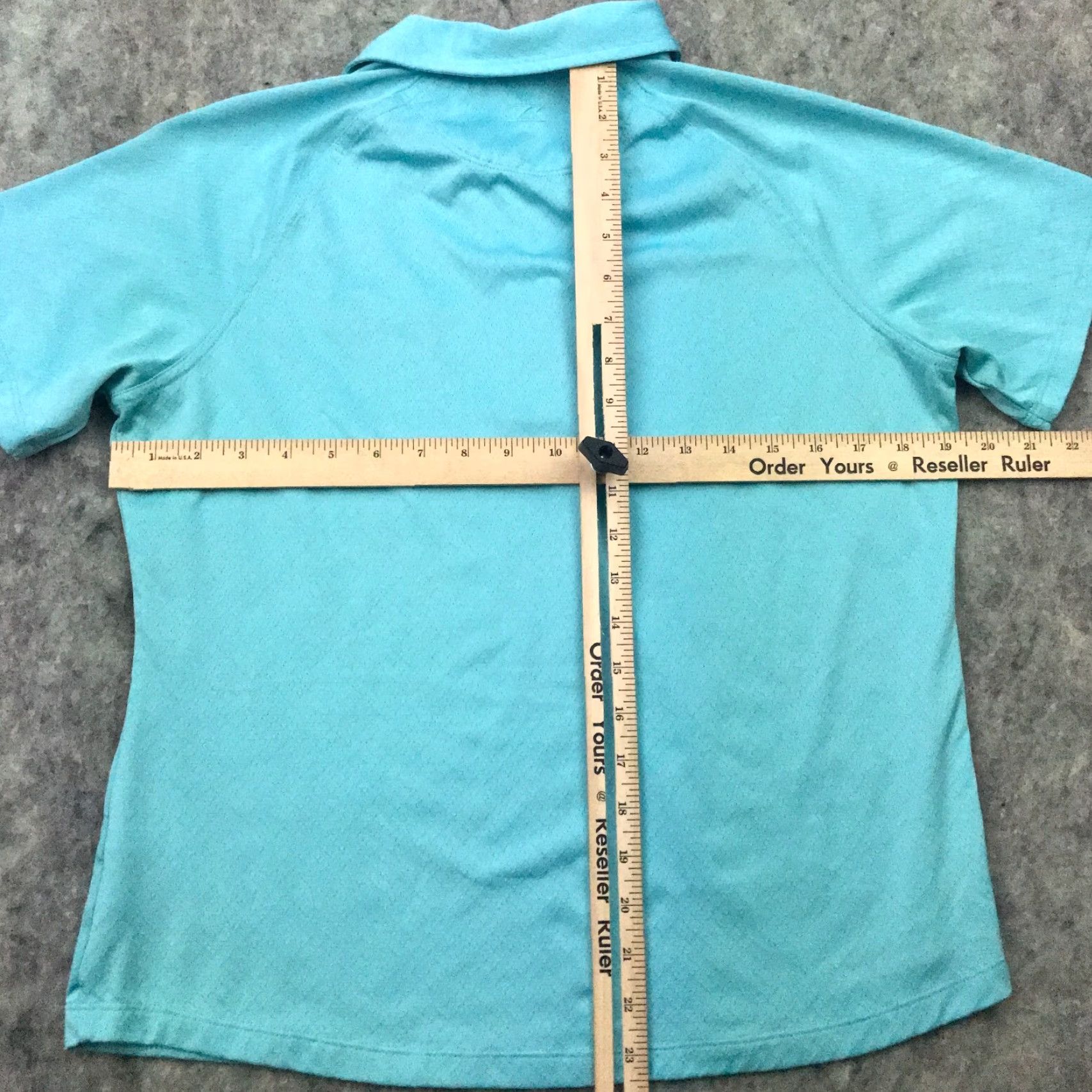 Cutter & Buck Cutter & Buck Womens Golf Shirt Polo Small/Large Blue Embroidered DryTec Classic Fit Size L / US 10 / IT 46 - 7 Thumbnail
