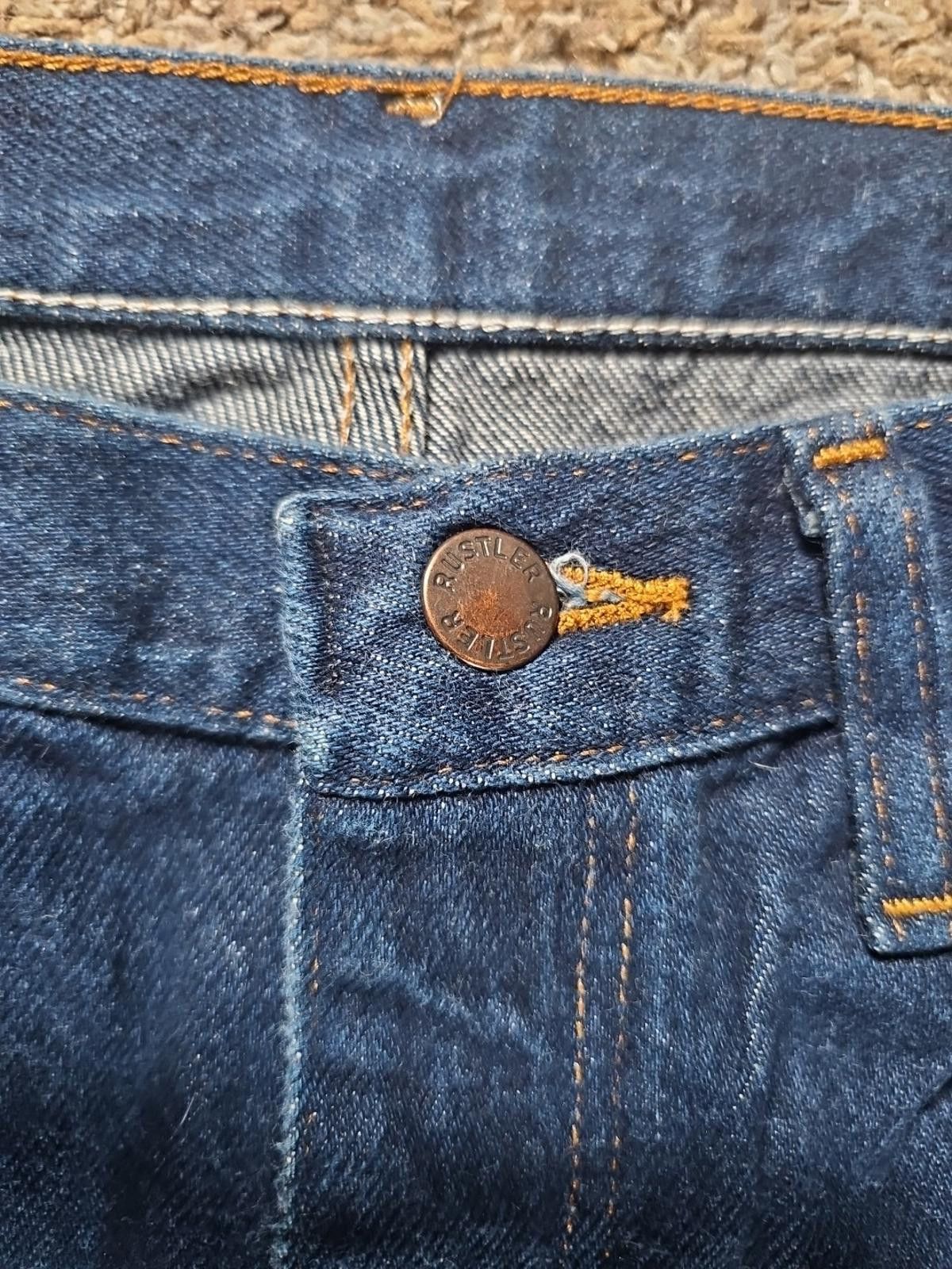 Rustler Rustler 31x32 Straight Blue Jeans Size US 31 - 2 Thumbnail