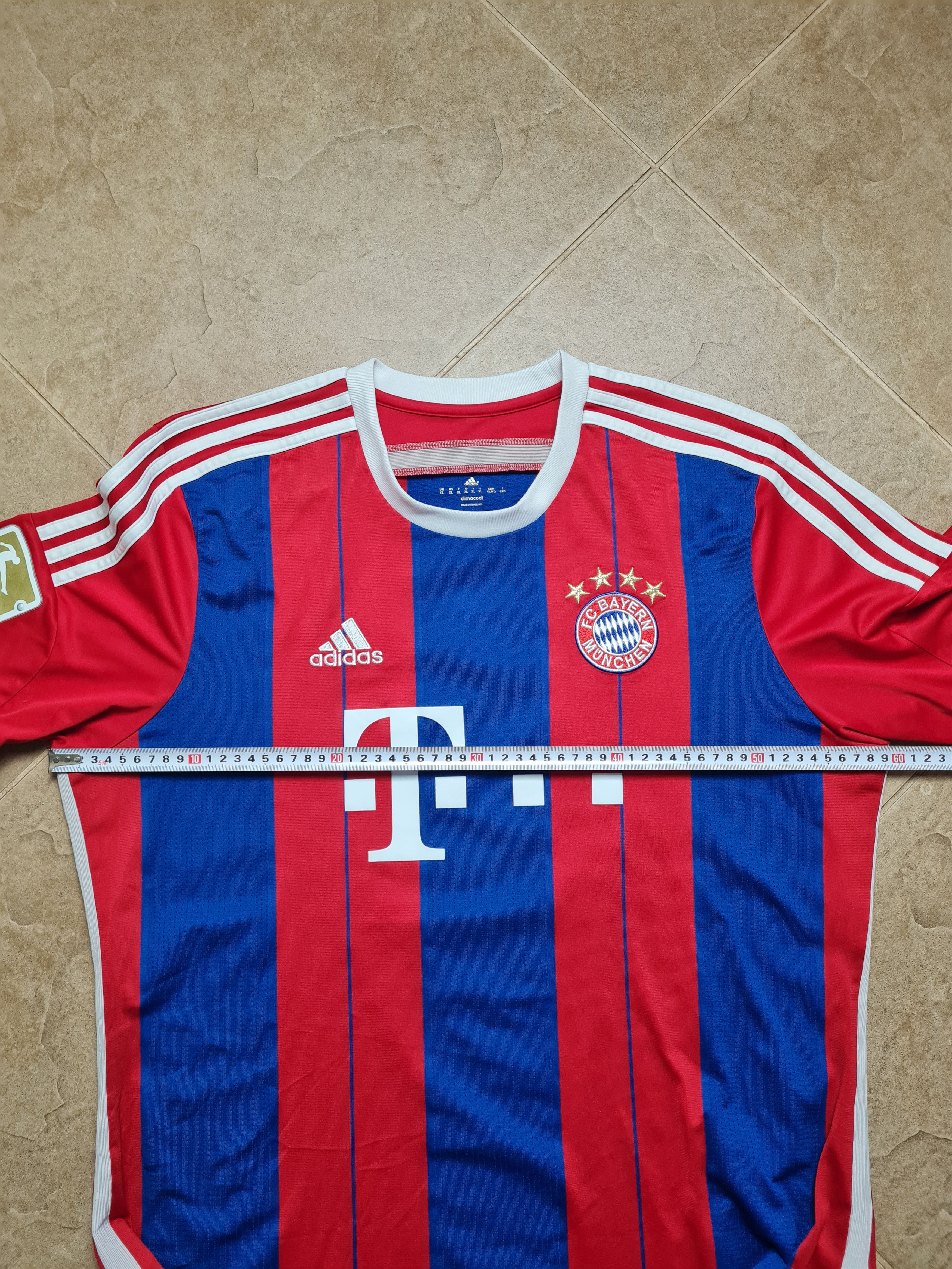Adidas ADIDAS BAYERN MUNICH 14/15 Shirt 75 Nazif Hajdarovic F48499 Size US XL / EU 56 / 4 - 7 Thumbnail