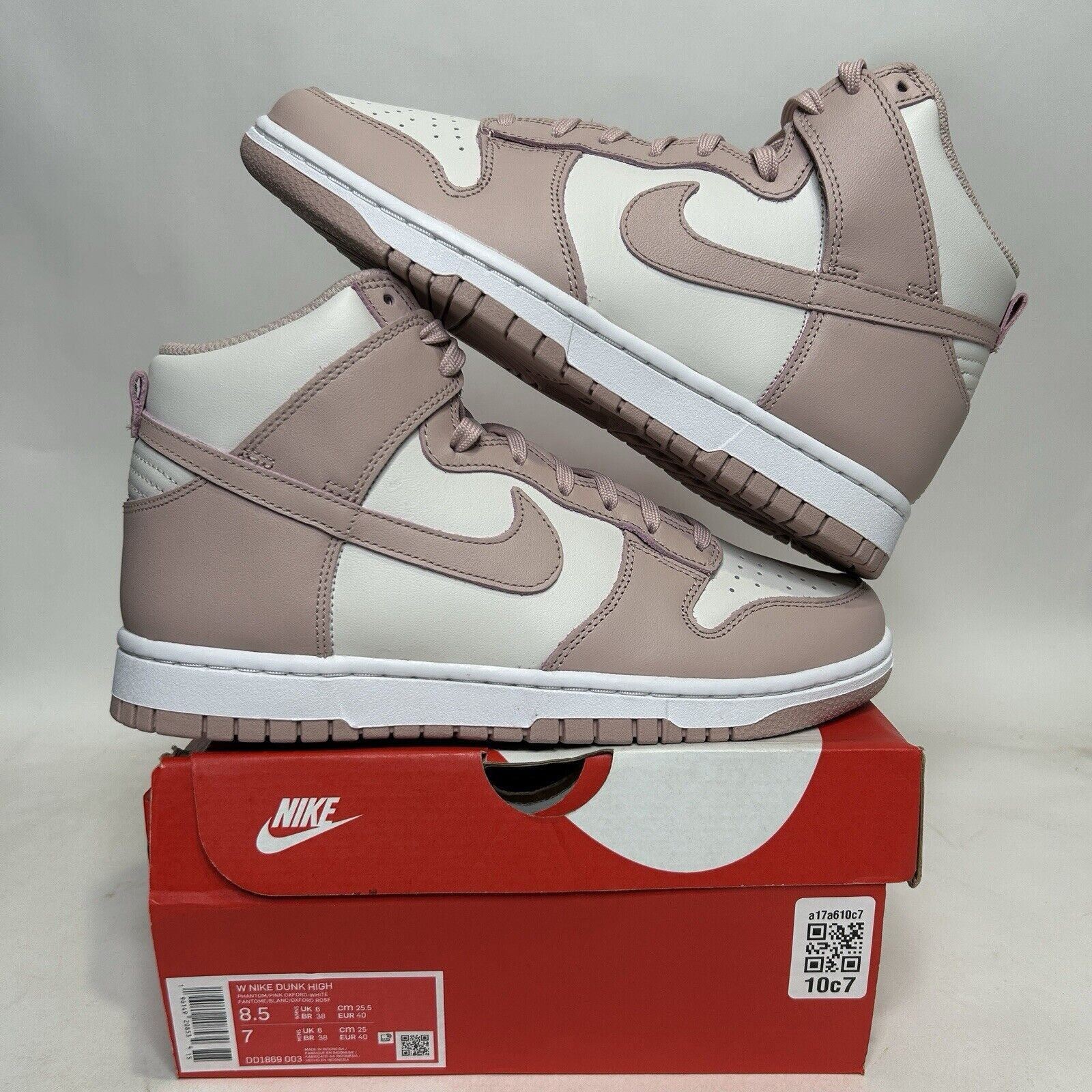 Nike Dunk High WMNS “Pink Oxford” 2024
