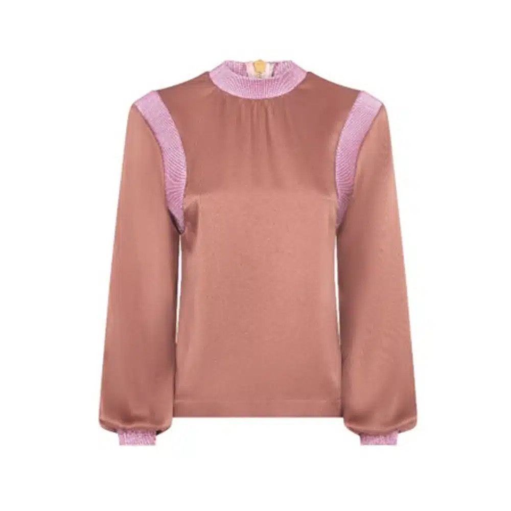 Tom Ford o1loc1c0225 TS2024 Viscose Shirt in Nude Pink Size XXS / US 00 / IT 34 - 1 Thumbnail