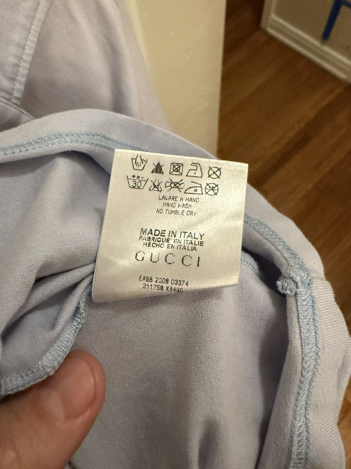 Gucci Baby blue Gucci polo Size US M / EU 48-50 / 2 - 3 Thumbnail