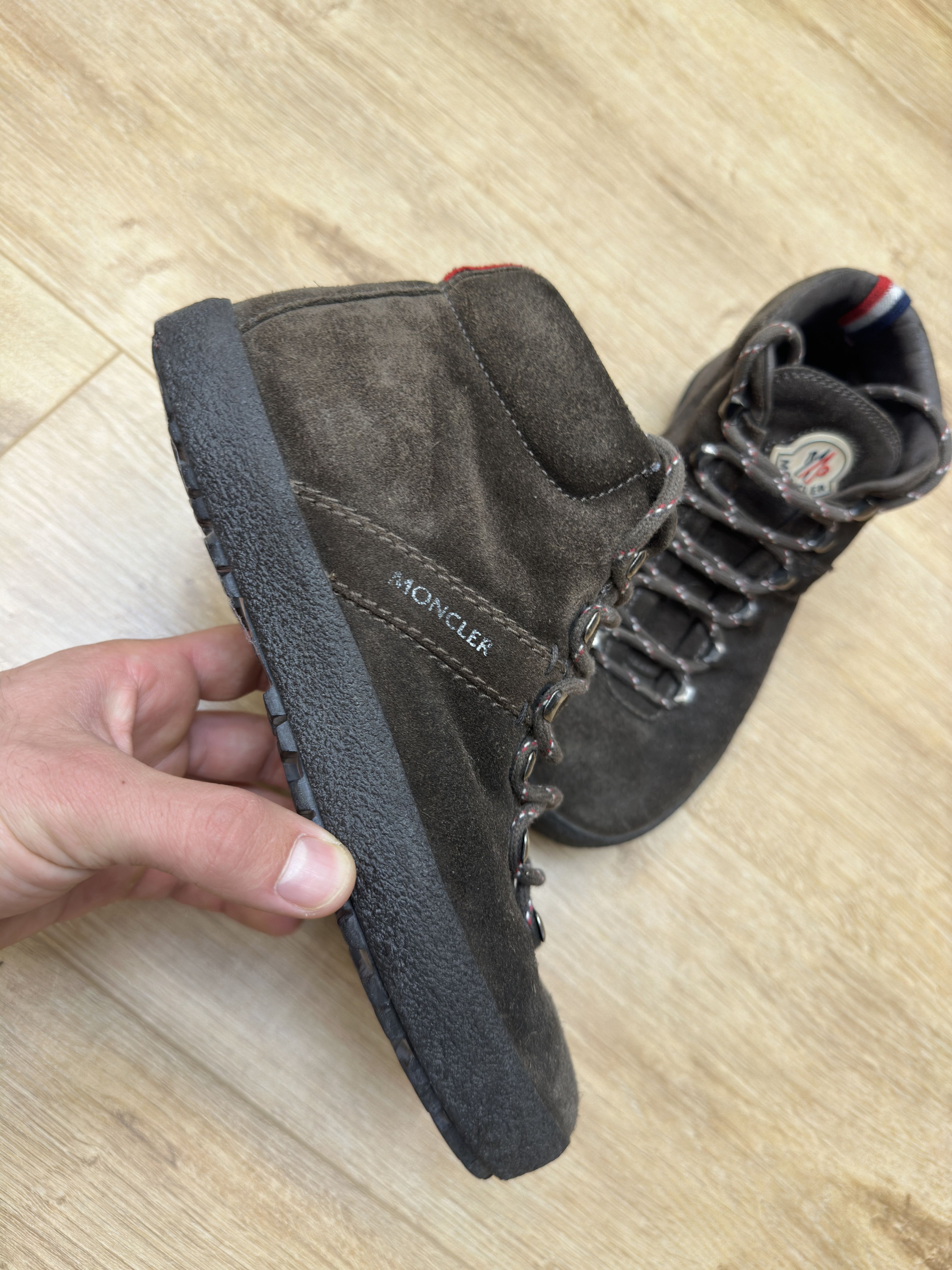 Moncler Moncler Leather Hiking Walking Suede Shoes Size 37 Vancouver Size US 5 / EU 37 - 8 Thumbnail