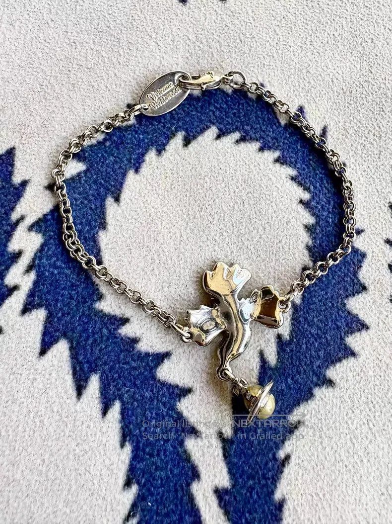 Vivienne Westwood Vivienne Westwood Dove Saturn Bracelet Size ONE SIZE - 4 Thumbnail