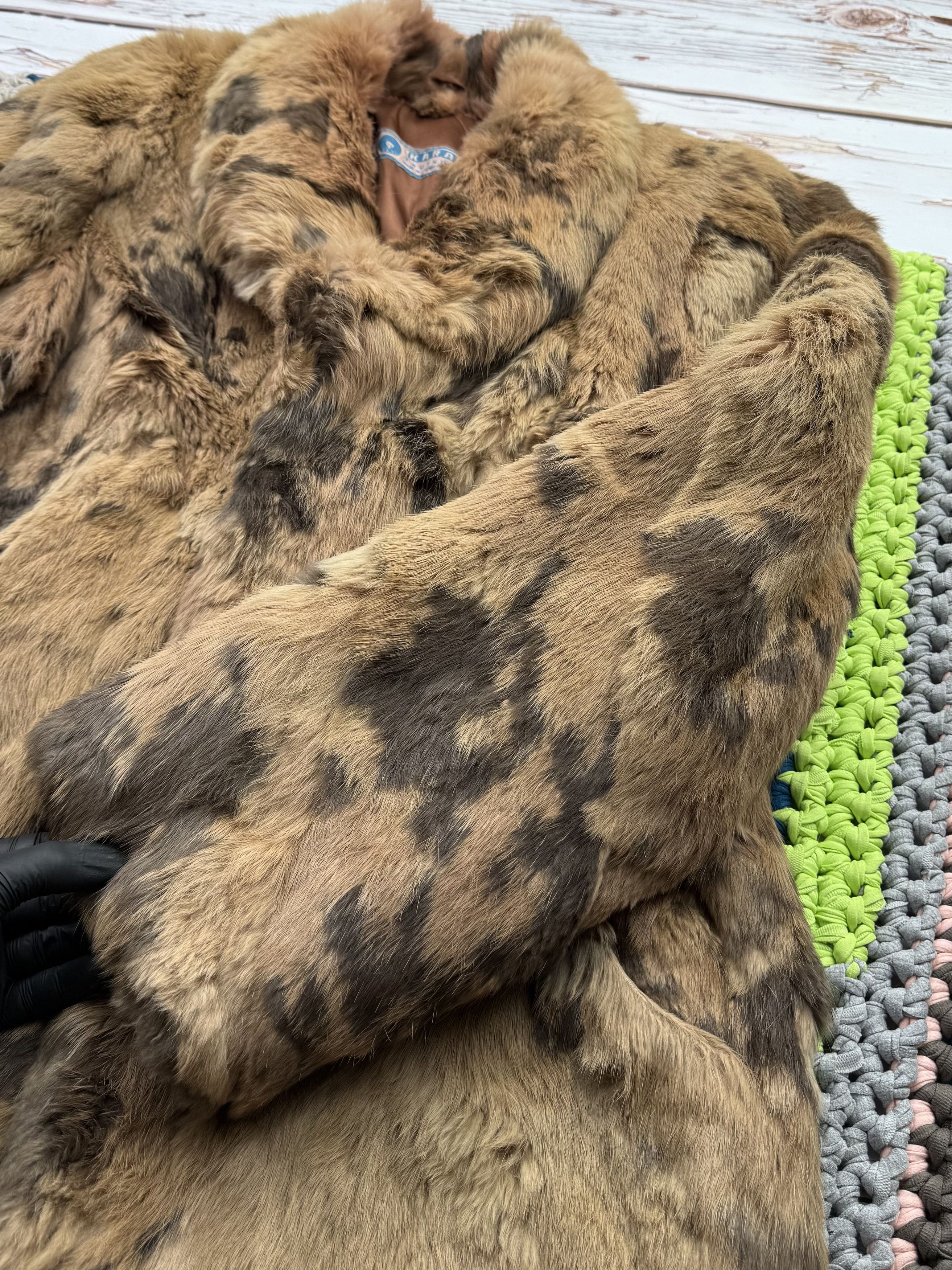 Japanese Brand Vintage Real Fur Coat (V98)D15 Size L / US 10 / IT 46 - 5 Thumbnail