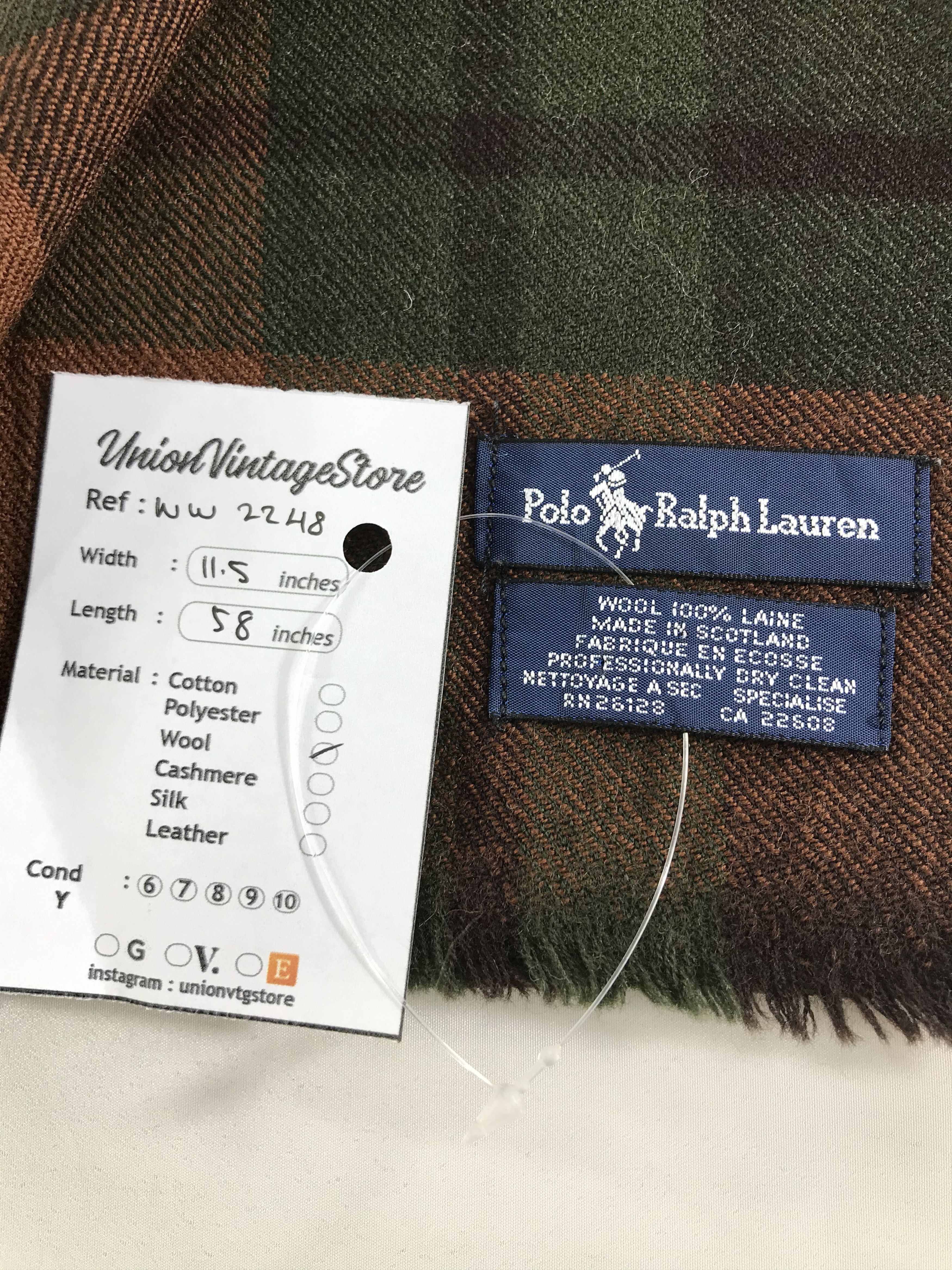 Polo Ralph Lauren Polo Ralph Lauren Scarf / Muffler / Neckwear - WW2248 Size ONE SIZE - 5 Thumbnail
