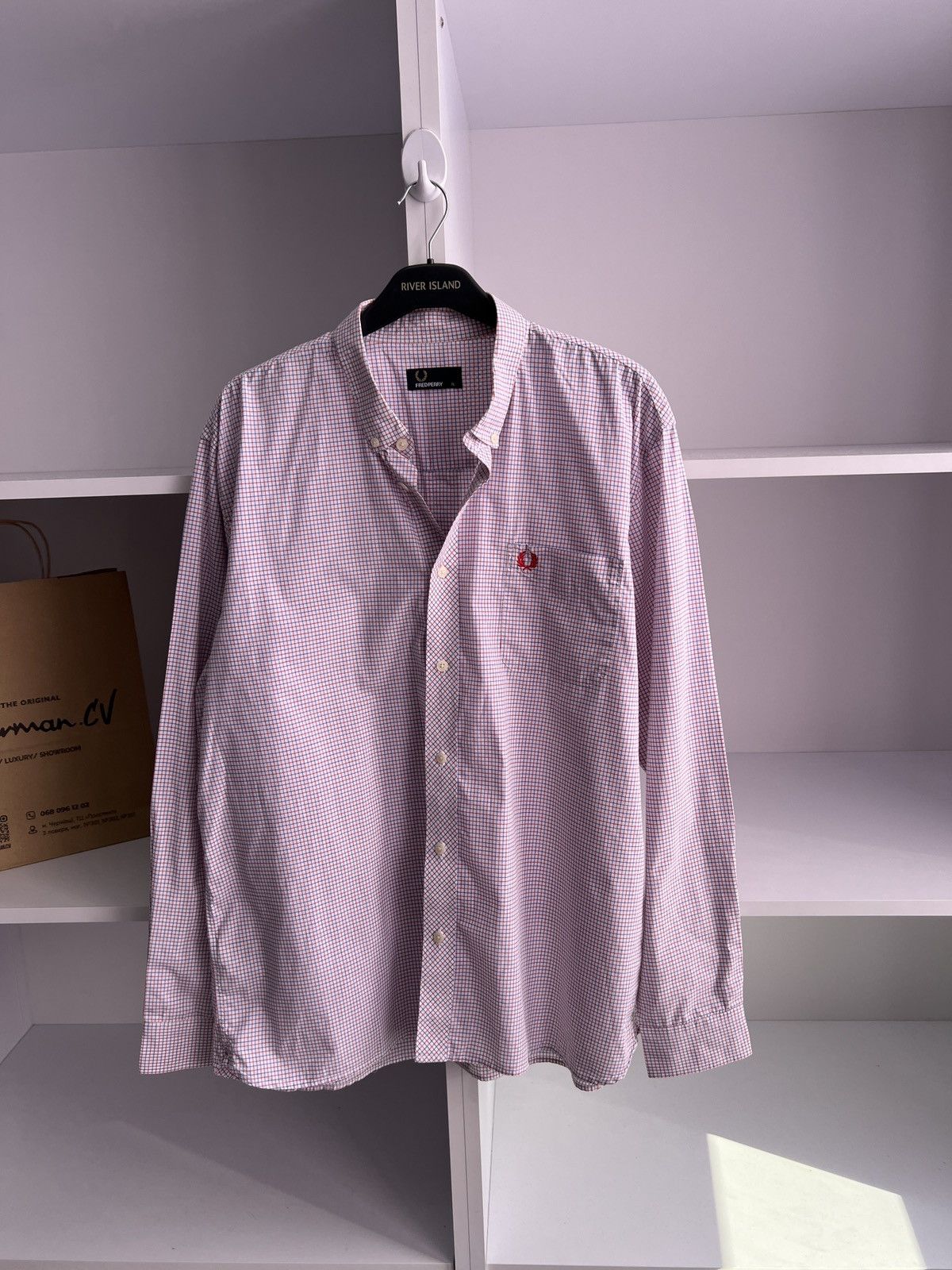 Fred Perry × Vintage Vintage Fred Perry Button Up Shirt Size US XL / EU 56 / 4 - 3 Thumbnail