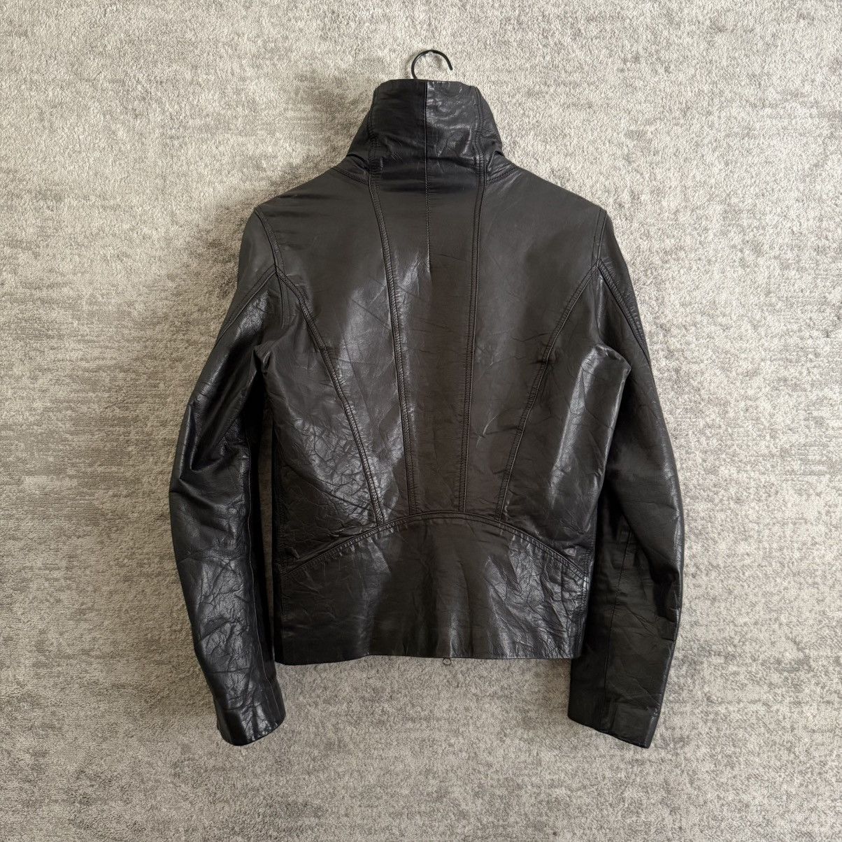 Yasuyuki Ishii Yasuyuki Ishii Cow Leather Double Zip Riders Jacket Size US S / EU 44-46 / 1 - 8 Thumbnail