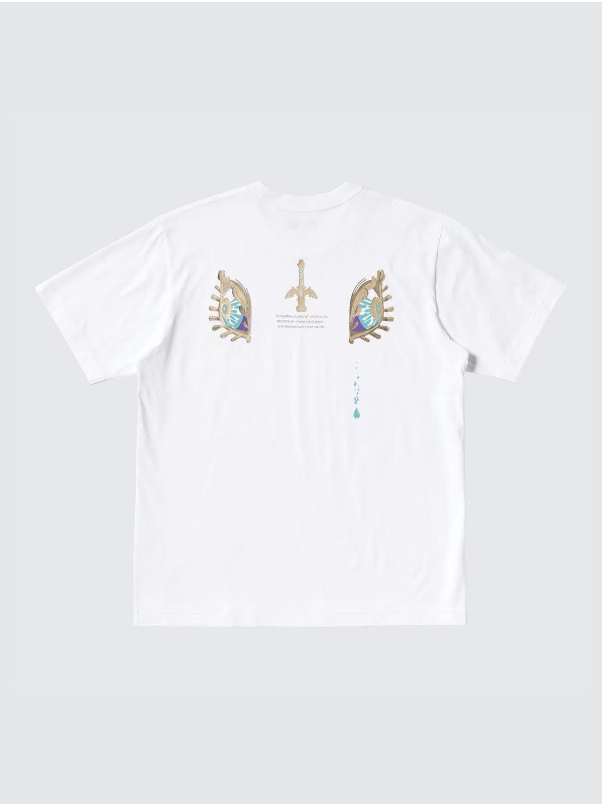 Nintendo × Uniqlo Uniqlo Legend of Zelda Light Dragon shirt Size US M / EU 48-50 / 2 - 2 Thumbnail