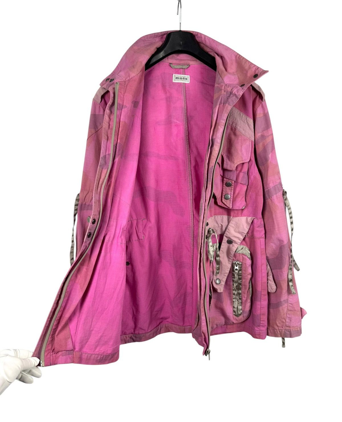 Other Moto Avant Garde Camouflage Jacket Violet Straps size UK10 Size M / US 6-8 / IT 42-44 - 13 Thumbnail
