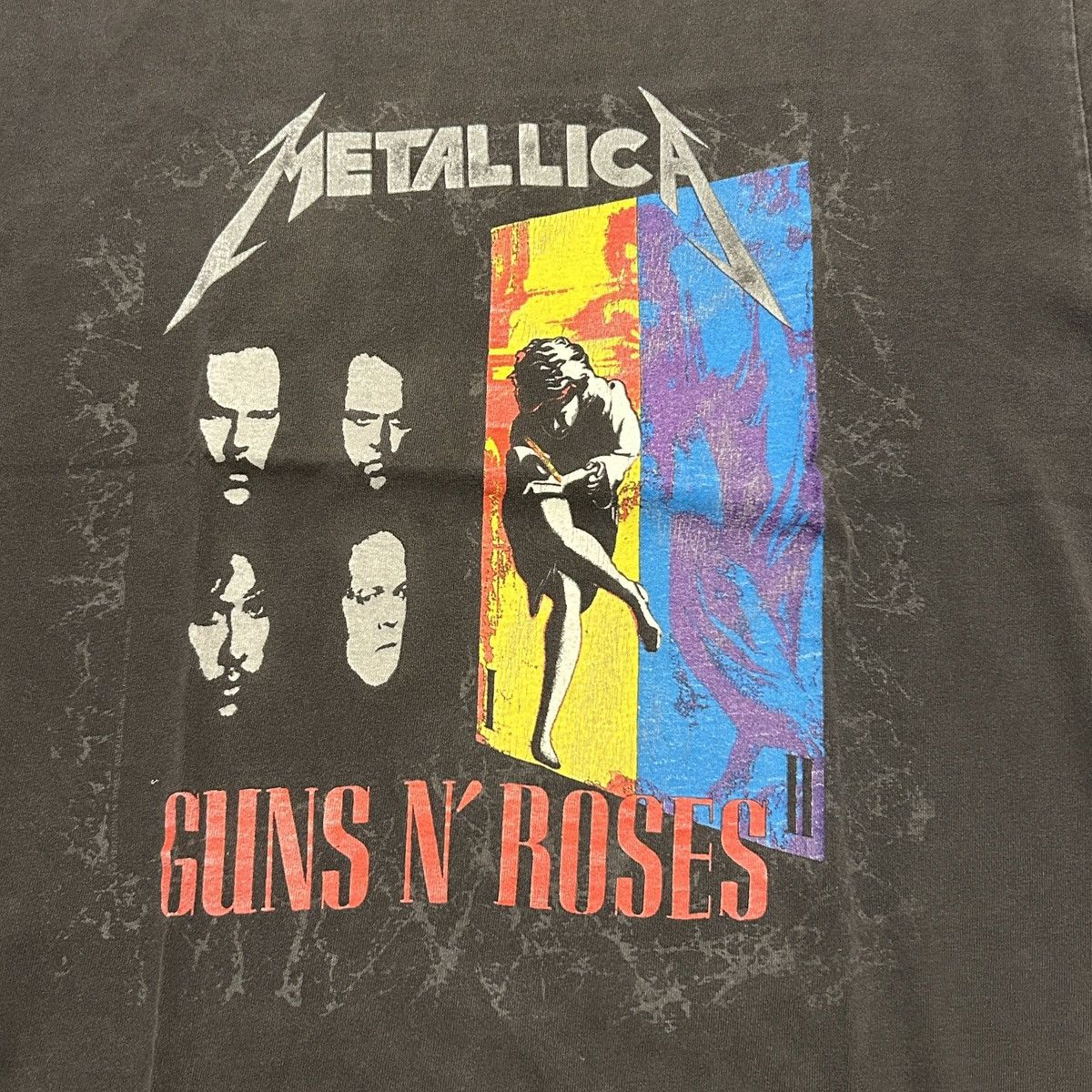 Guns N' Roses × Metallica × Vintage 1992s METALLICA×GUNS N’ ROSES Tour T-shirts L Size US L / EU 52-54 / 3 - 2 Thumbnail