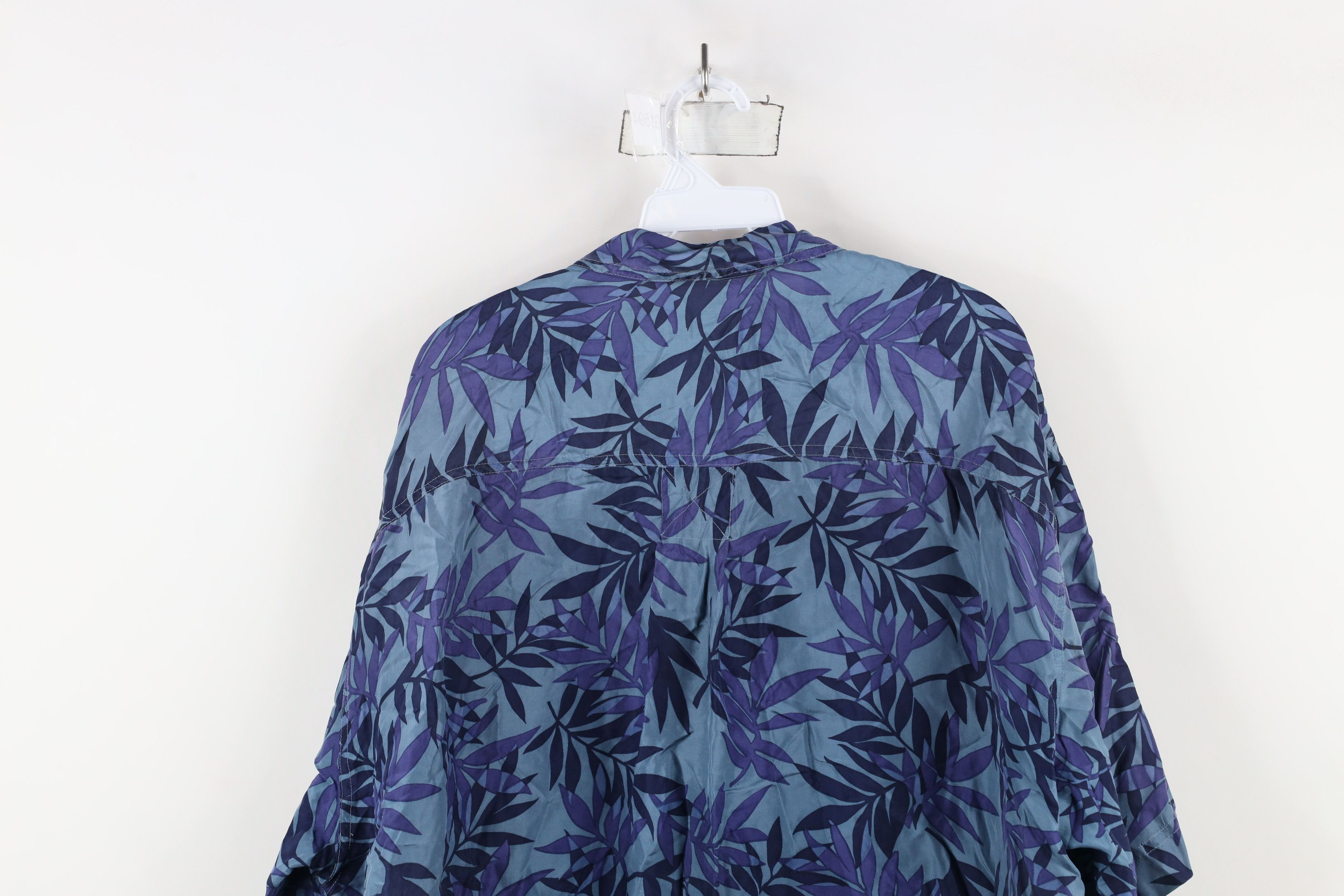 Vintage Vintage 90s Streetwear Palm Leaf Baggy Collared Button Shirt Size US XL / EU 56 / 4 - 10 Thumbnail