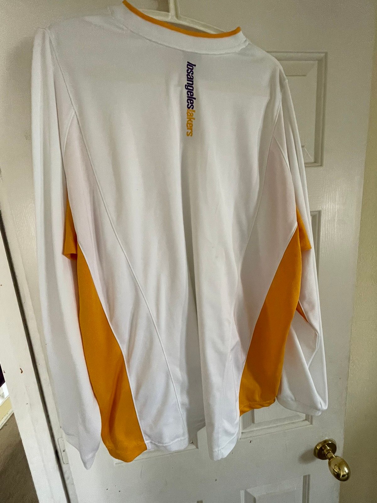 Nike Vintage Lakers warm up shirt Size US XL / EU 56 / 4 - 2 Preview