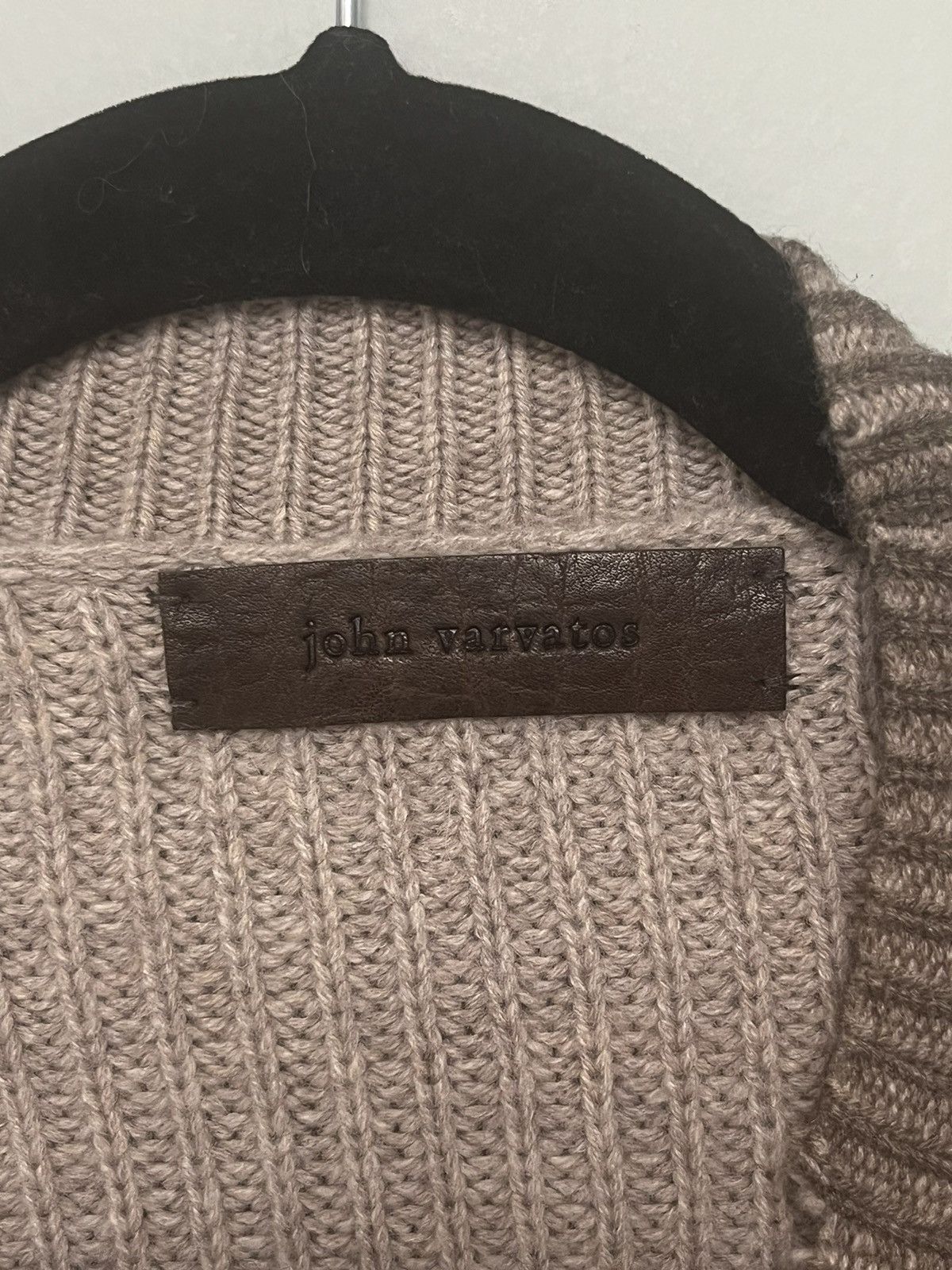John Varvatos Destroyed Cashmere Distressed cardigan. Med Size US M / EU 48-50 / 2 - 10 Thumbnail