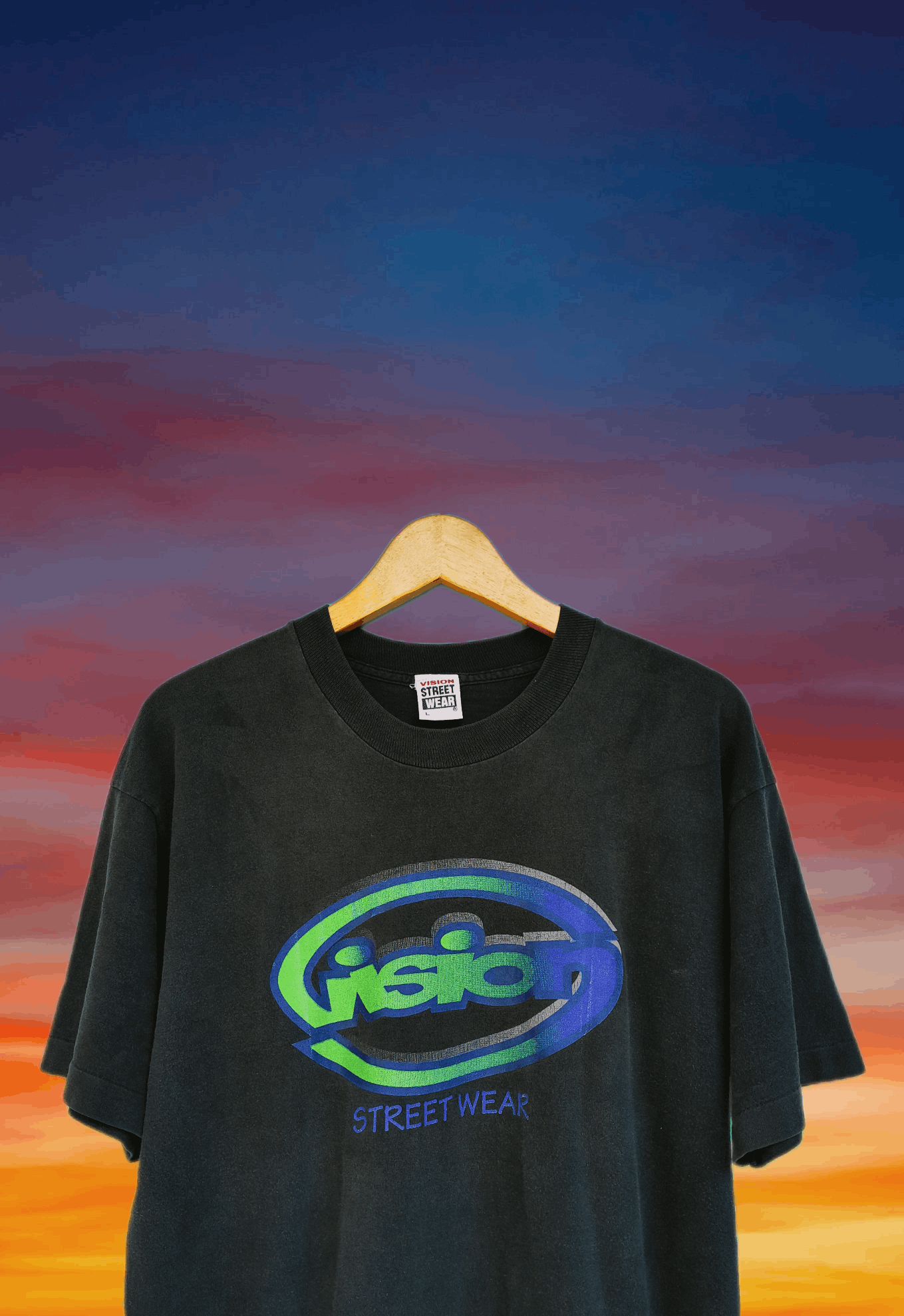 Vision Streetwear Streetwear Vintage 90s Vision Street Wear Skateboard T-Shirt Size US L / EU 52-54 / 3 - 3 Thumbnail