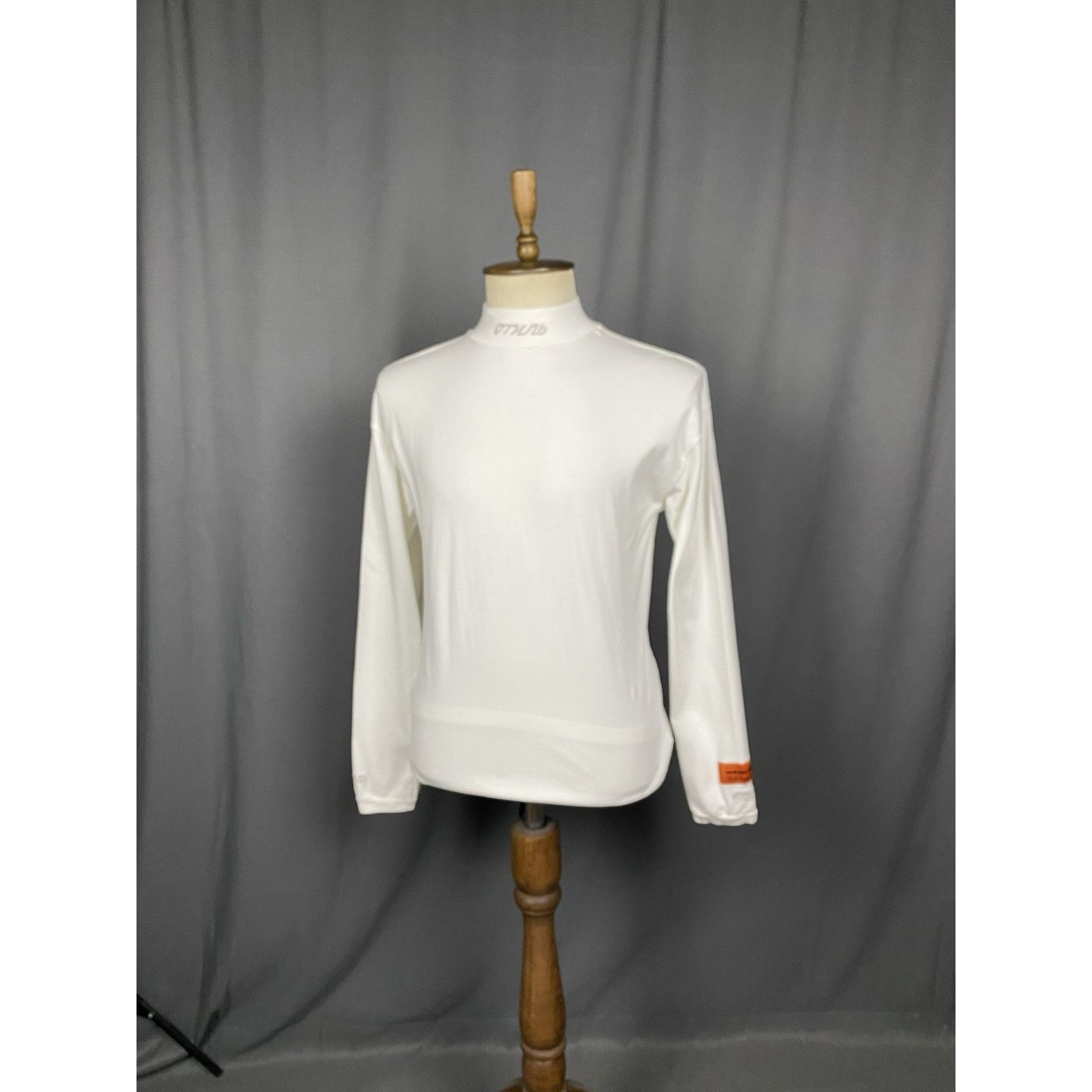 Heron Preston Heron Preston Men's White Oversize Sweater Size S Size US S / EU 44-46 / 1 - 4 Thumbnail