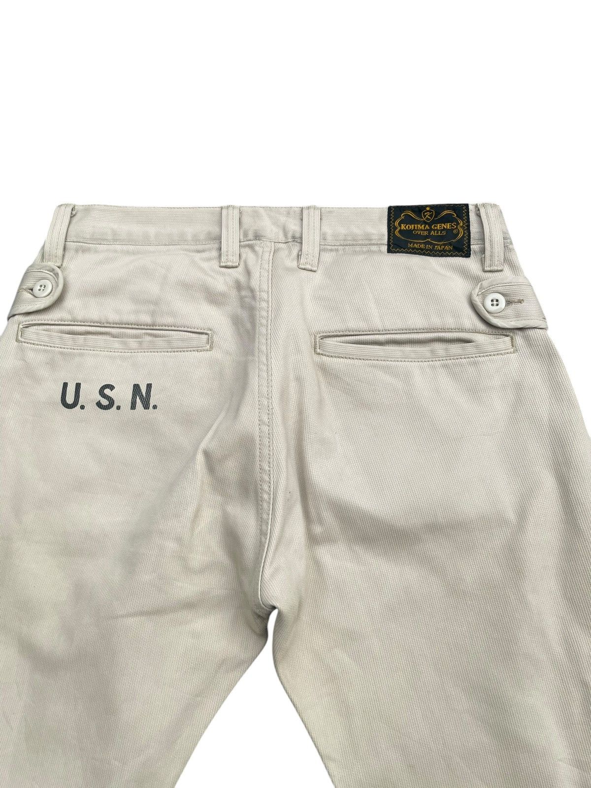 Japanese Brand × KOJIMA GENES Vintage Kojima Genes USN Denim Size US 32 / EU 48 - 11 Thumbnail