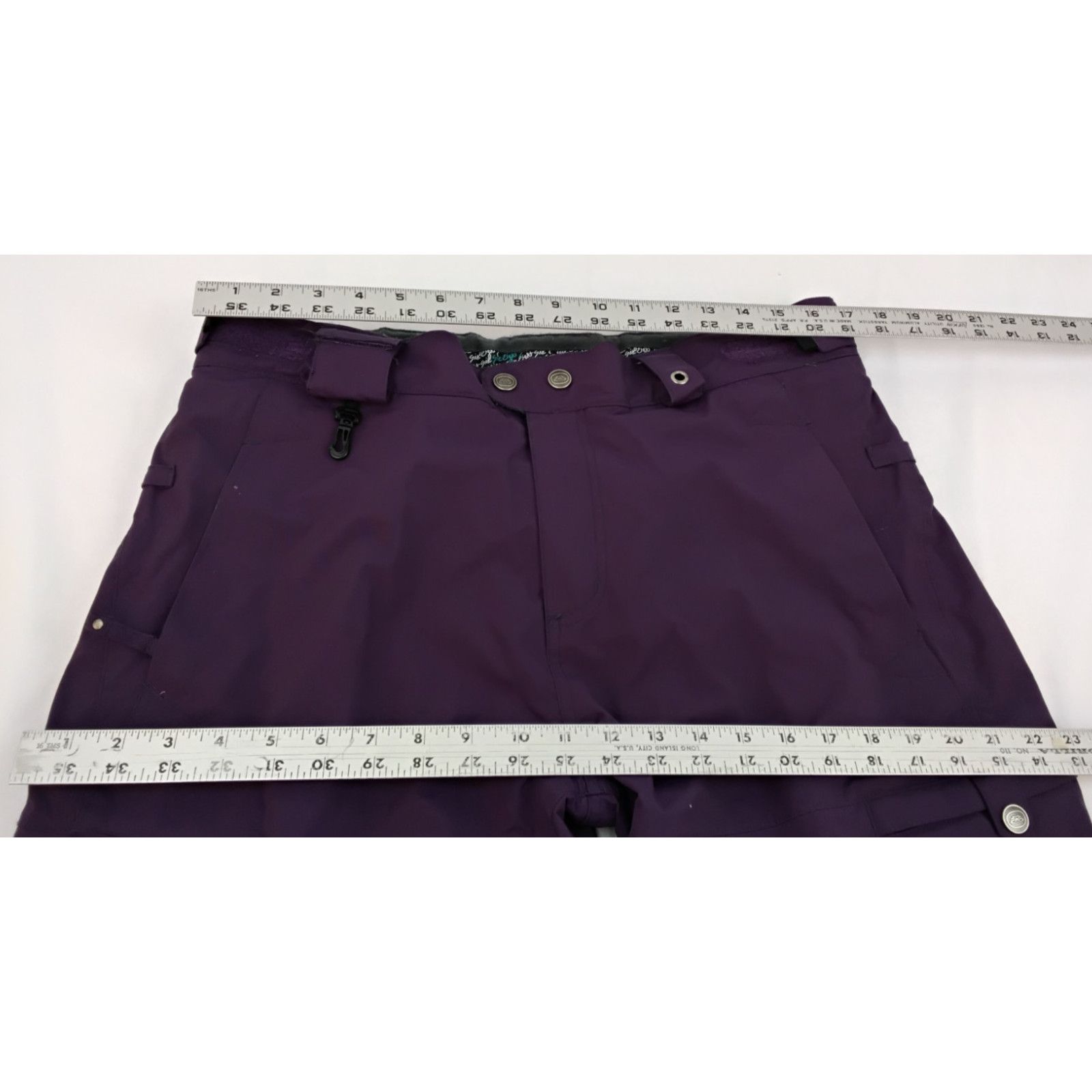 686 686 Smarty 3-in-1 Ski/Snowboard Pants Women's L Purple Liner Size 34" / US 12 / IT 48 - 14 Thumbnail