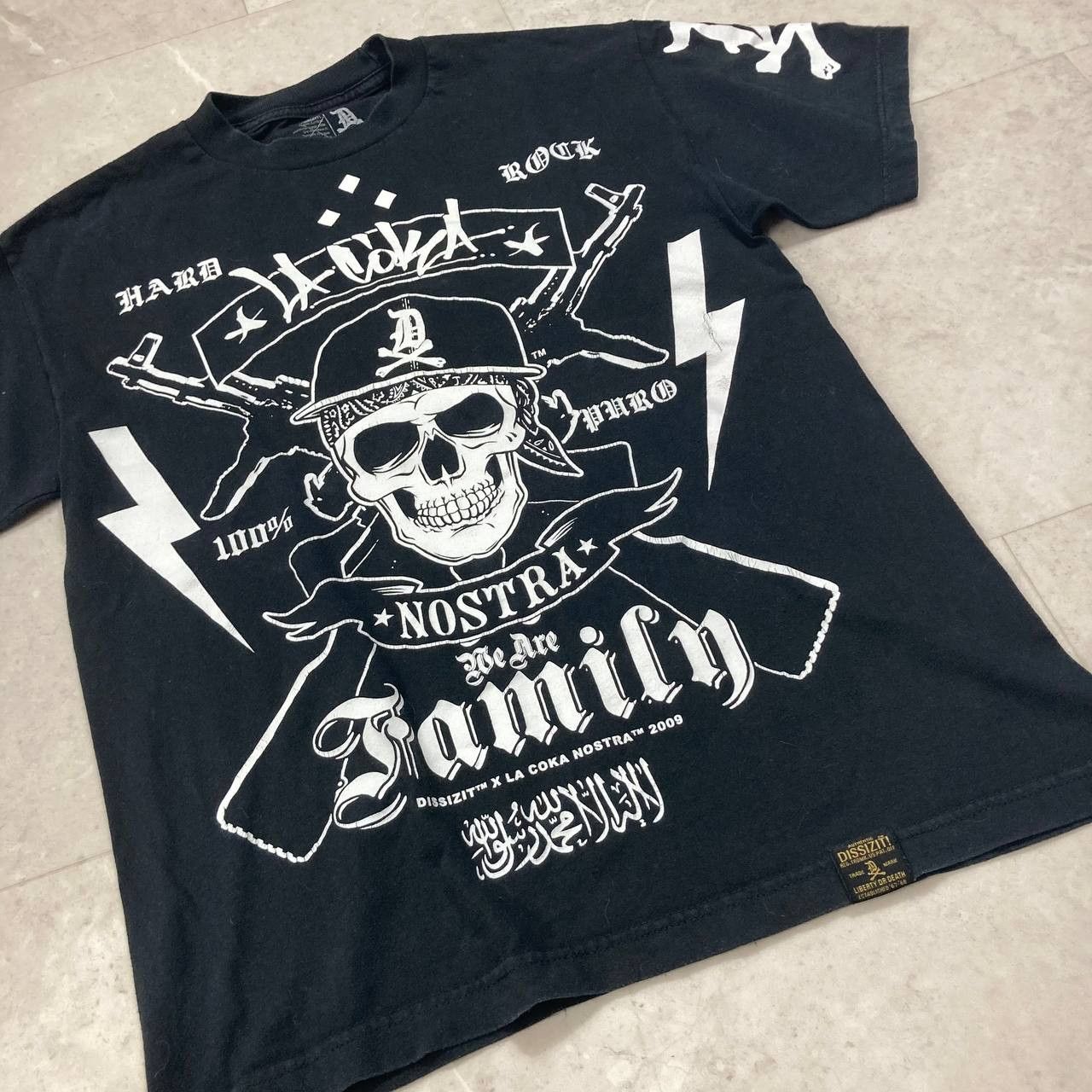 Dissizit Vintage La Coka Nostra House Of Pain Hardcore Rap Band Tee Size US M / EU 48-50 / 2 - 2 Thumbnail