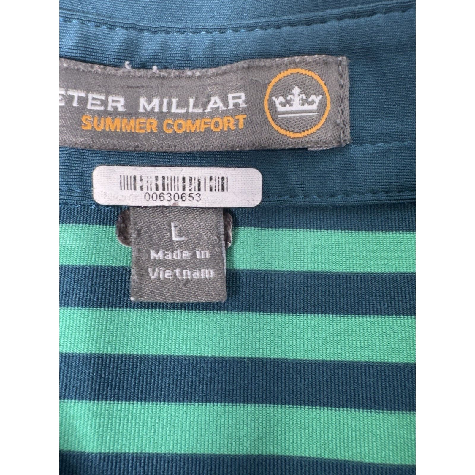 Peter Millar Peter Millar Polo Shirt Mens Large Green Sanctuary Golf Size US L / EU 52-54 / 3 - 8 Thumbnail