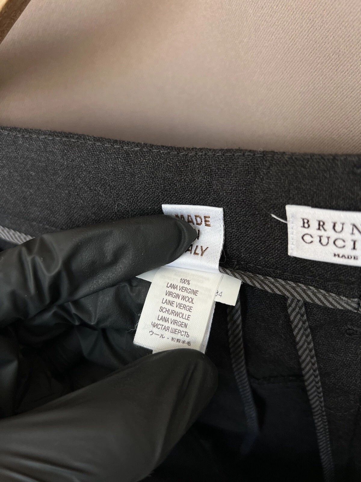 Brunello Cucinelli Brunello Cucinelli Wool Pants Womens Size M/L or US 12 Size 34" / US 12 / IT 48 - 10 Thumbnail