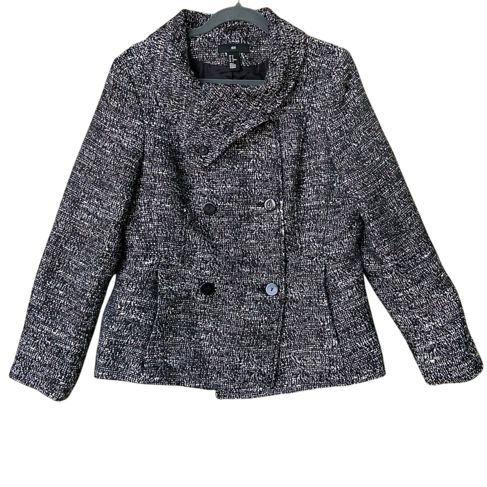 H&M H & M Womens Size 12 Double Breasted Polyester Pea Coat Size XL / US 12-14 / IT 48-50 - 1 Thumbnail