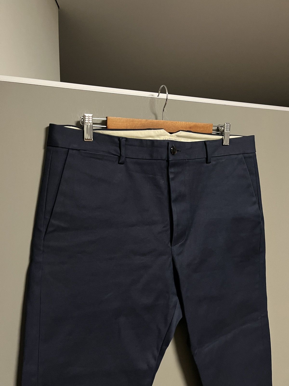 Handmade La Sartoria Di True NYC Heavy Handmade Chino Pants Size US 36 / EU 52 - 5 Thumbnail