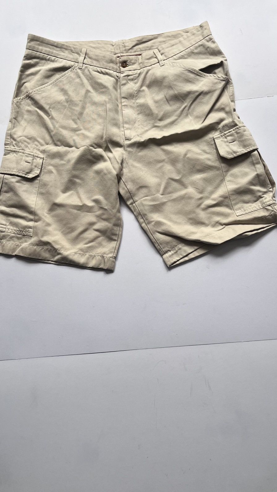 Loro Piana Loro Piana Beige Cotton Mens Shorts Size US 44 / EU 60 - 1 Thumbnail