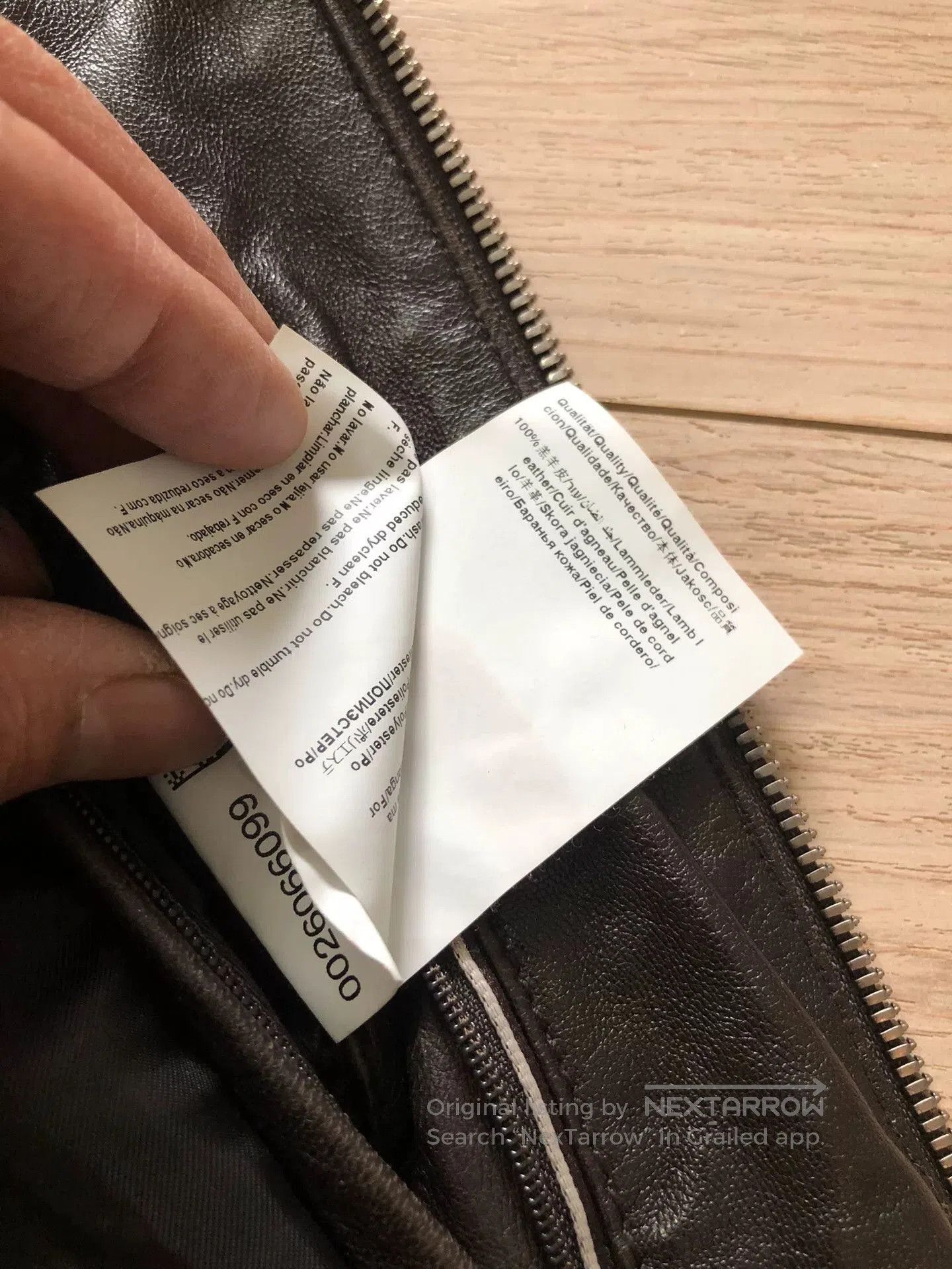 Hugo Boss HUGO BOSS Lambskin Leather Jacket. Size US S / EU 44-46 / 1 - 8 Thumbnail