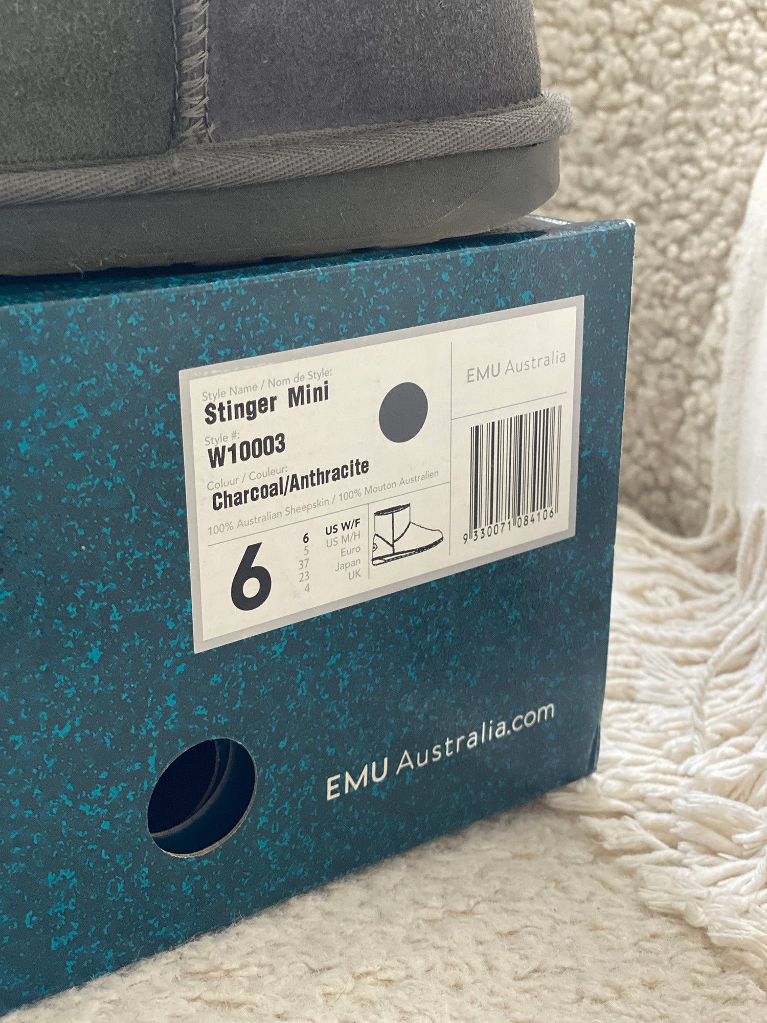 Other Emu australia stinger mini charcoal 37 Size US 4.5 / IT 34.5 - 6 Thumbnail