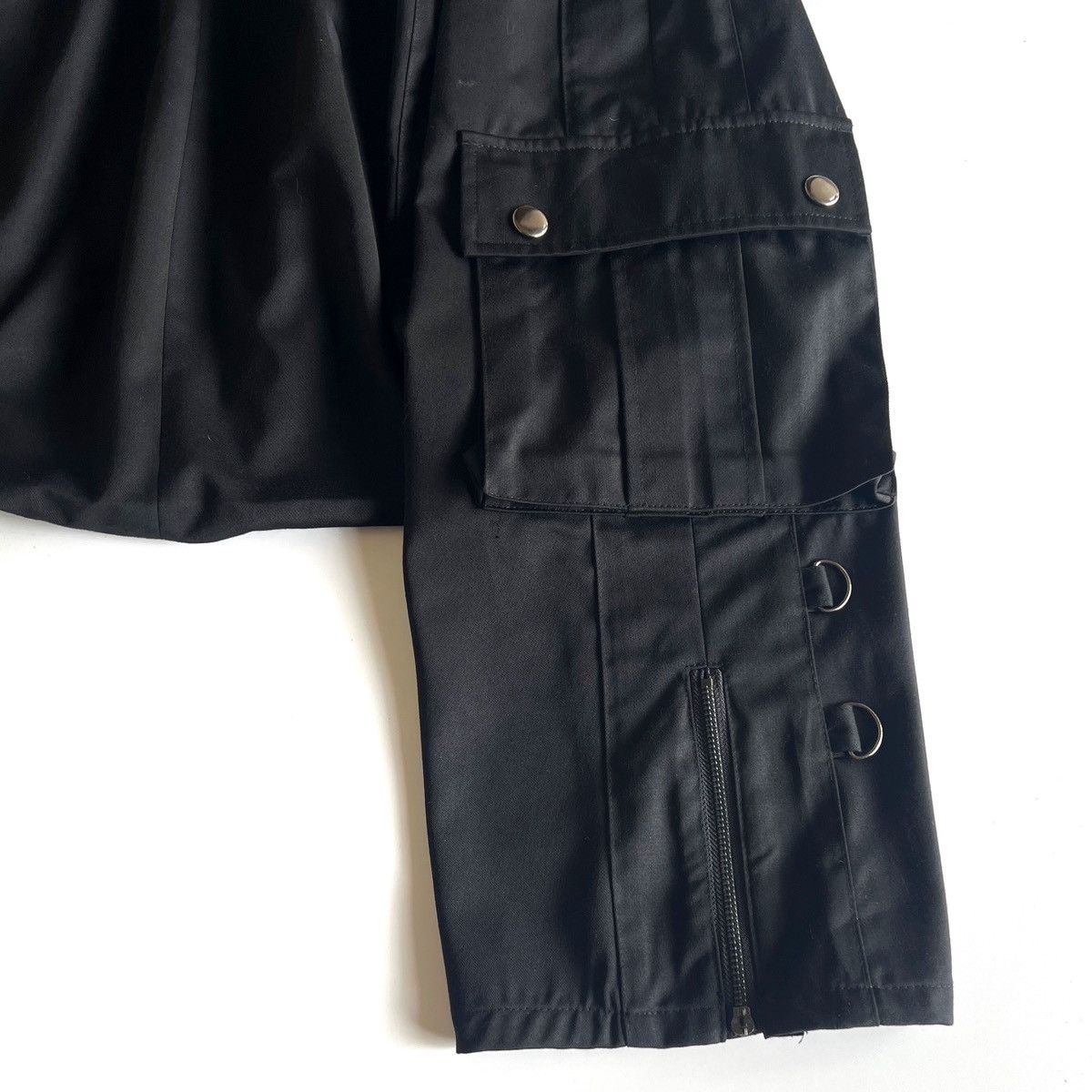 Japanese Brand Y2k Black Peace Now Sarouel Black Pants Size US 32 / EU 48 - 3 Thumbnail