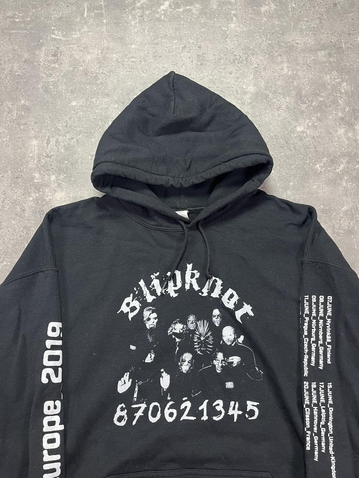Slipknot Slipknot 2019 Europe Tour Printed Hoodie XL Metal Rock Band Size US XL / EU 56 / 4 - 7 Thumbnail