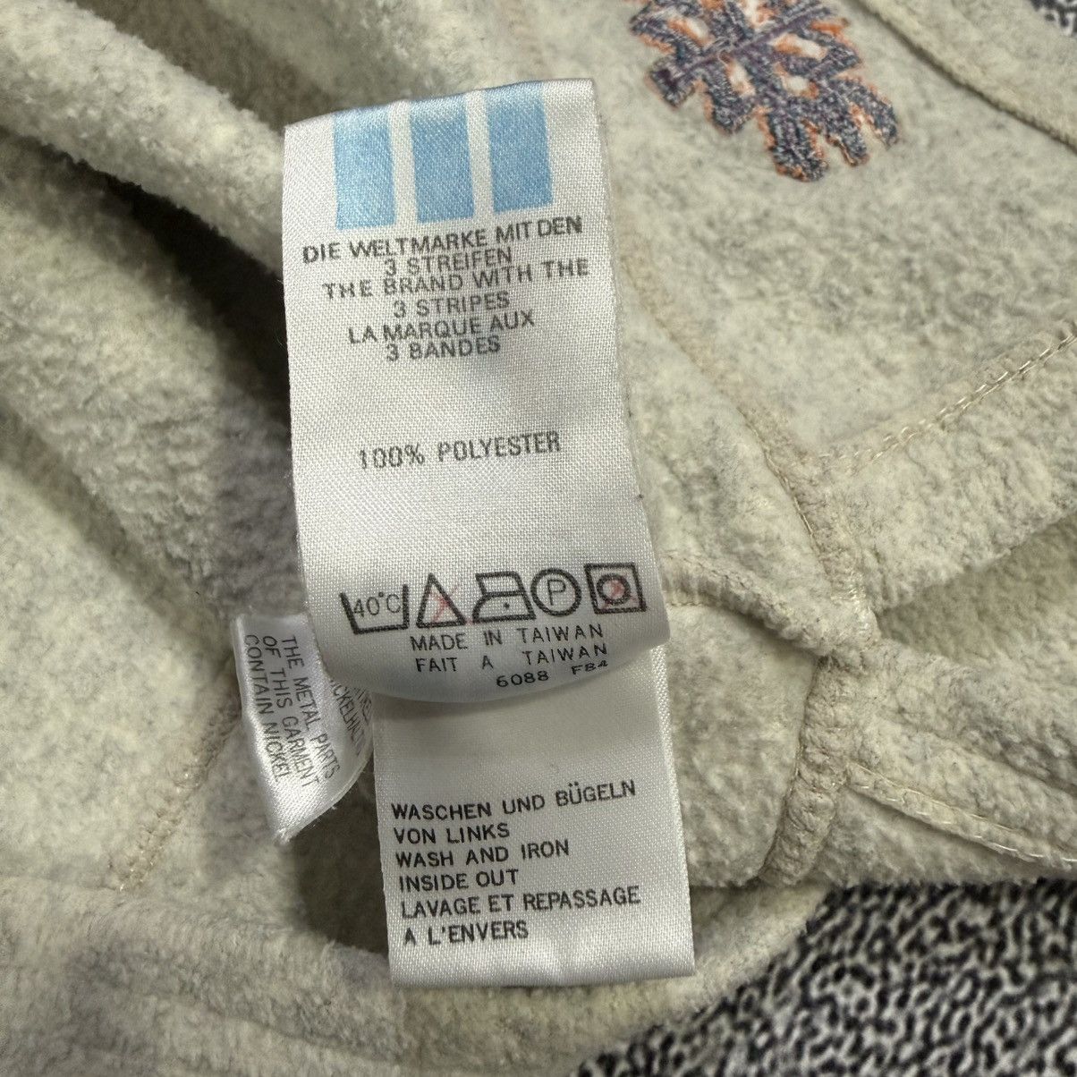 Adidas Adidas Arctic Fire Vintage Fleece Quarter Zip Pullover Size US L / EU 52-54 / 3 - 10 Thumbnail