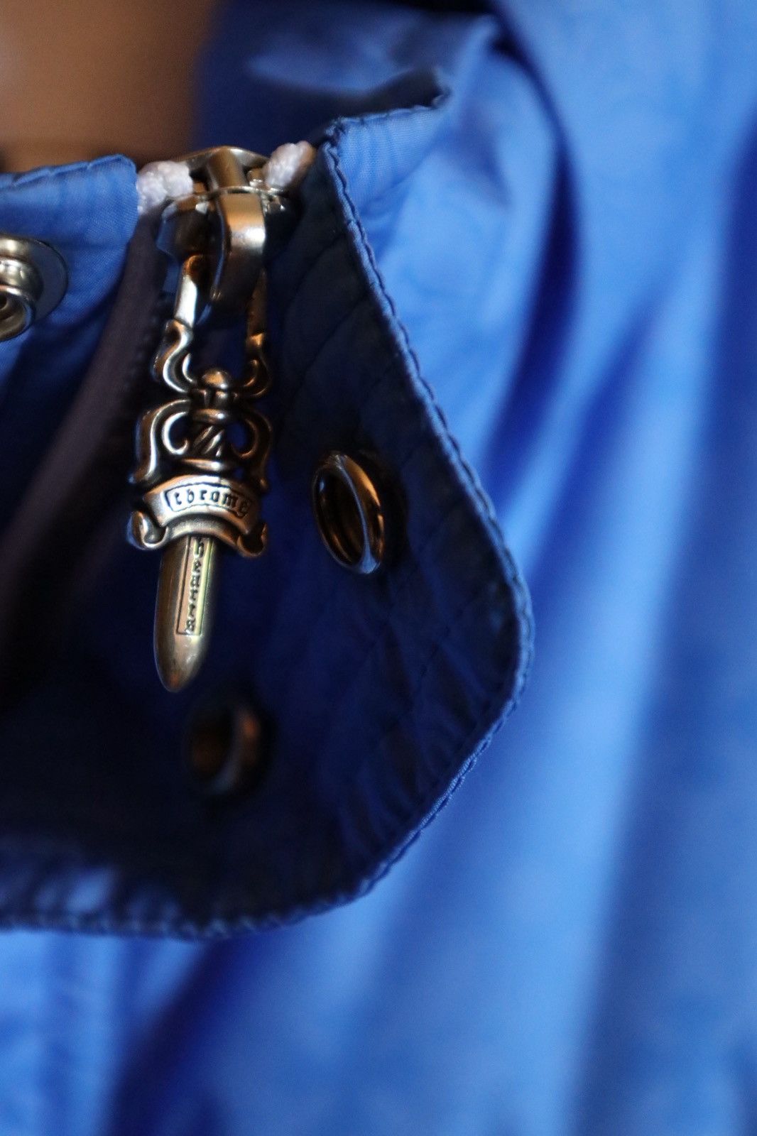 Chrome Hearts Chrome Hearts Blue Down Vest - Size M Size US M / EU 48-50 / 2 - 3 Thumbnail
