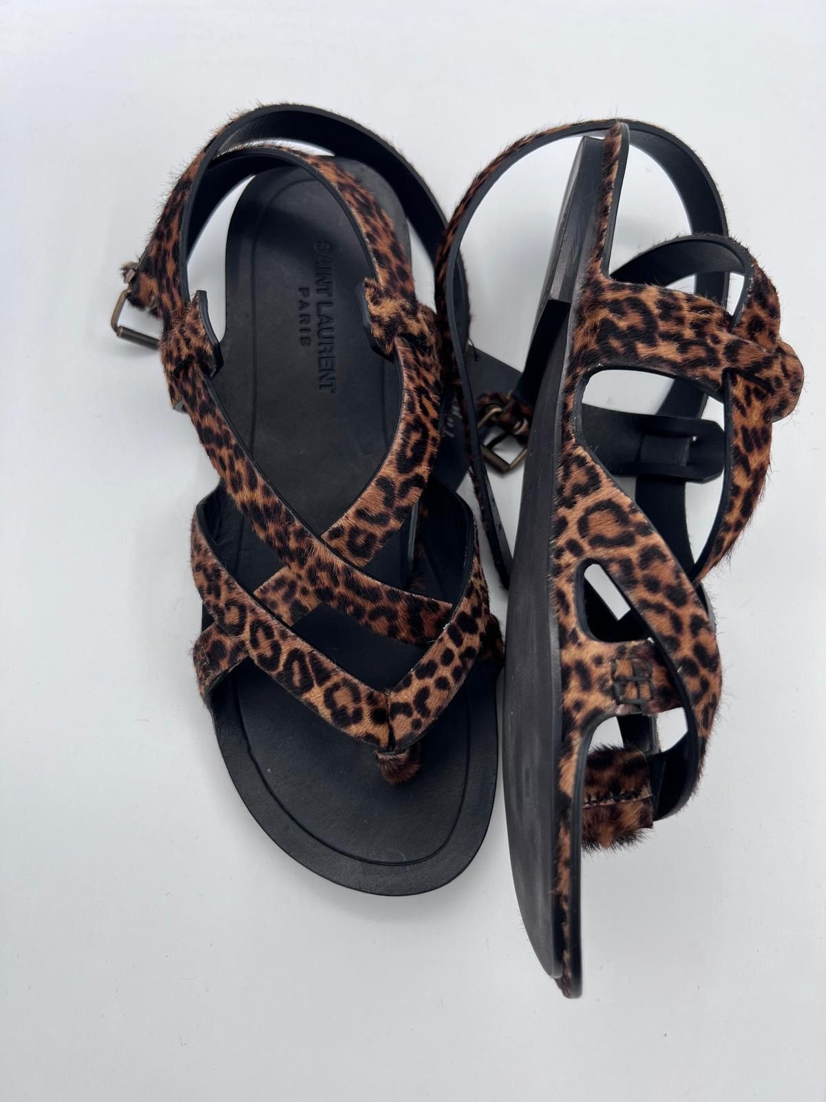 Saint Laurent Paris New Saint Laurent Culver women flat sandals IT 39/US9/UK 6 Size US 9 / IT 39 - 3 Thumbnail