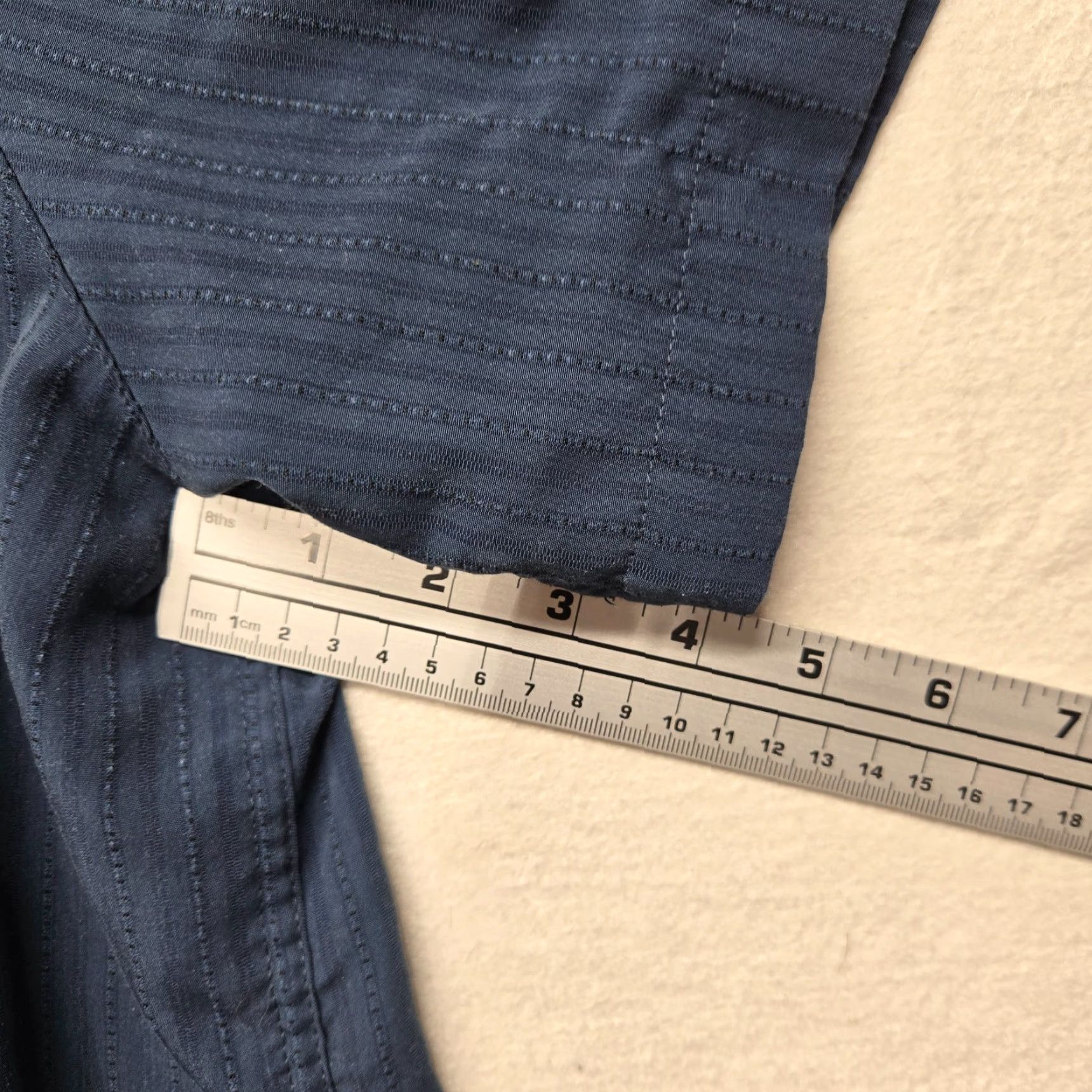 Vintage J Ferrar Shirt Button-Up Blue Striped Short Sleeve Adult Men's 4X Cotton Casual Shirt Men's 4X Blue Striped Button-Up Shirt Size US XXL / EU 58 / 5 - 5 Thumbnail